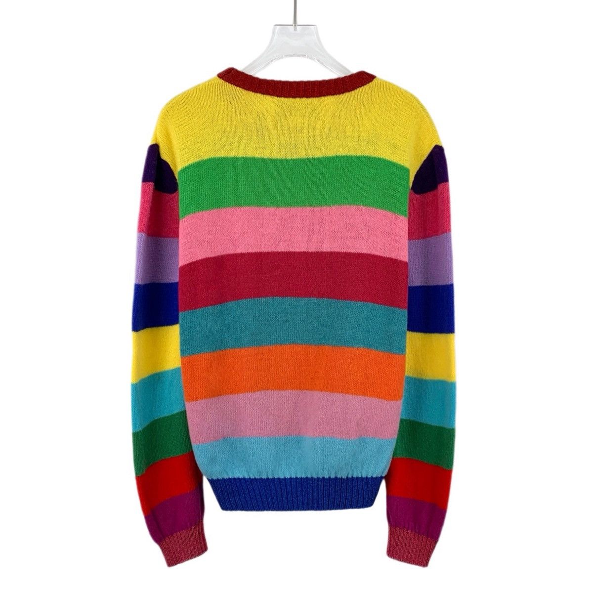 Gucci Gucci Tiger Head Sequin Wool Long Sleeve Knit Sweater K26WX Size M / US 6-8 / IT 42-44 - 2 Thumbnail
