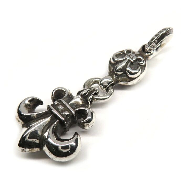 Chrome Hearts CHROME HERTS 1 BALL BS FLEUR SILVER PENDANT Size ONE SIZE - 3 Thumbnail