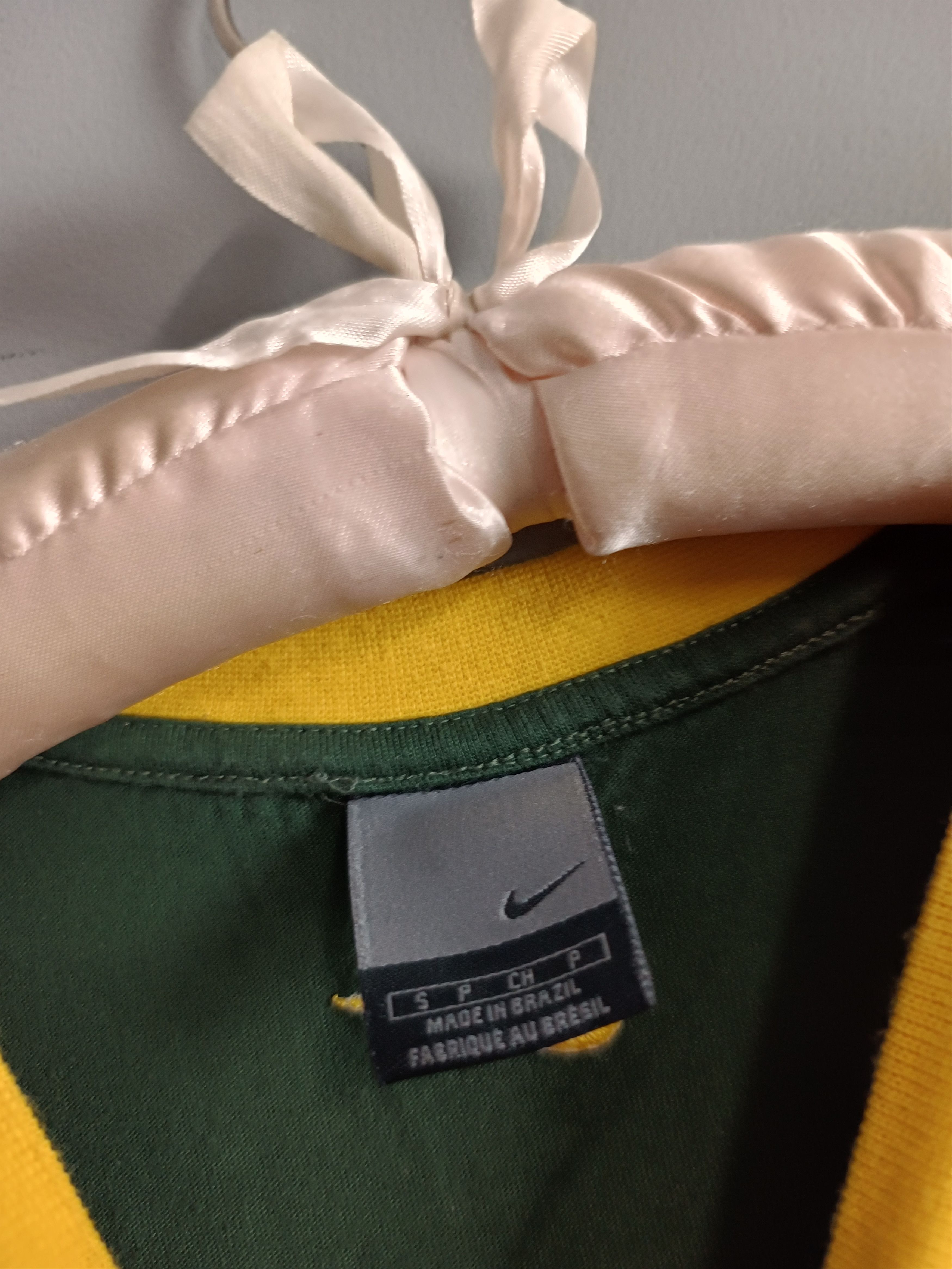 Nike × Vintage Nike Brazil T-Shirt Tee Vintage 90s Soccer Size US S / EU 44-46 / 1 - 2 Thumbnail