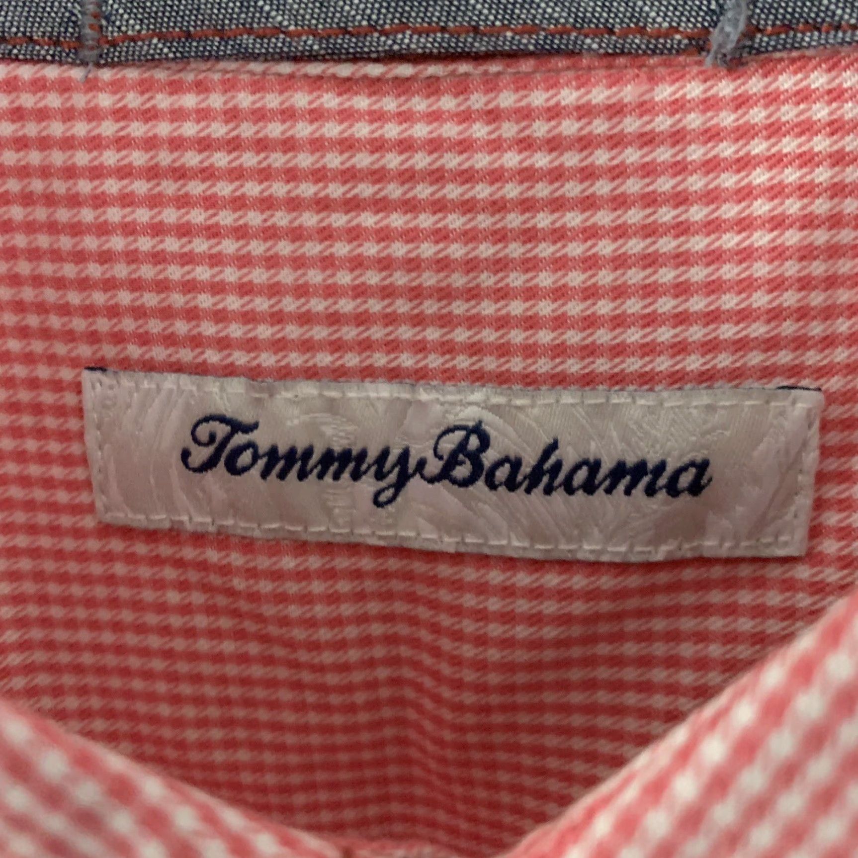 Tommy Bahama Tommy Bahama Shirt Mens Small LS Gingham Cotton Blend Red NEW 25 Size US S / EU 44-46 / 1 - 2 Thumbnail