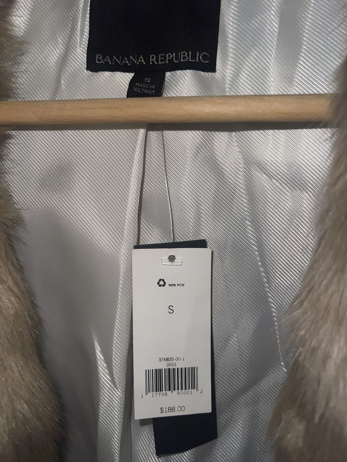 Banana Republic Fur Coat Size S / US 4 / IT 40 - 2 Thumbnail