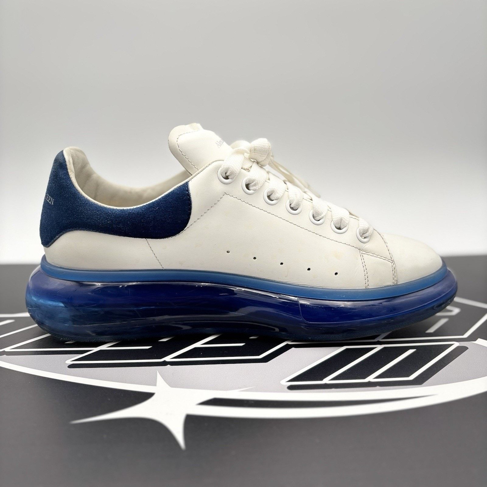Alexander McQueen Alexander McQueen ' White, Blue Bottoms ' | GOOD CONDITION! Size US 10 / EU 43 - 13 Thumbnail