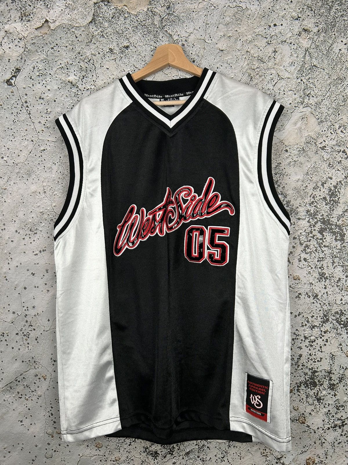 Rap Tees Vintage West Side 90s Jersey Rap Hip Hop Retro Skate Size US L / EU 52-54 / 3 - 1 Thumbnail