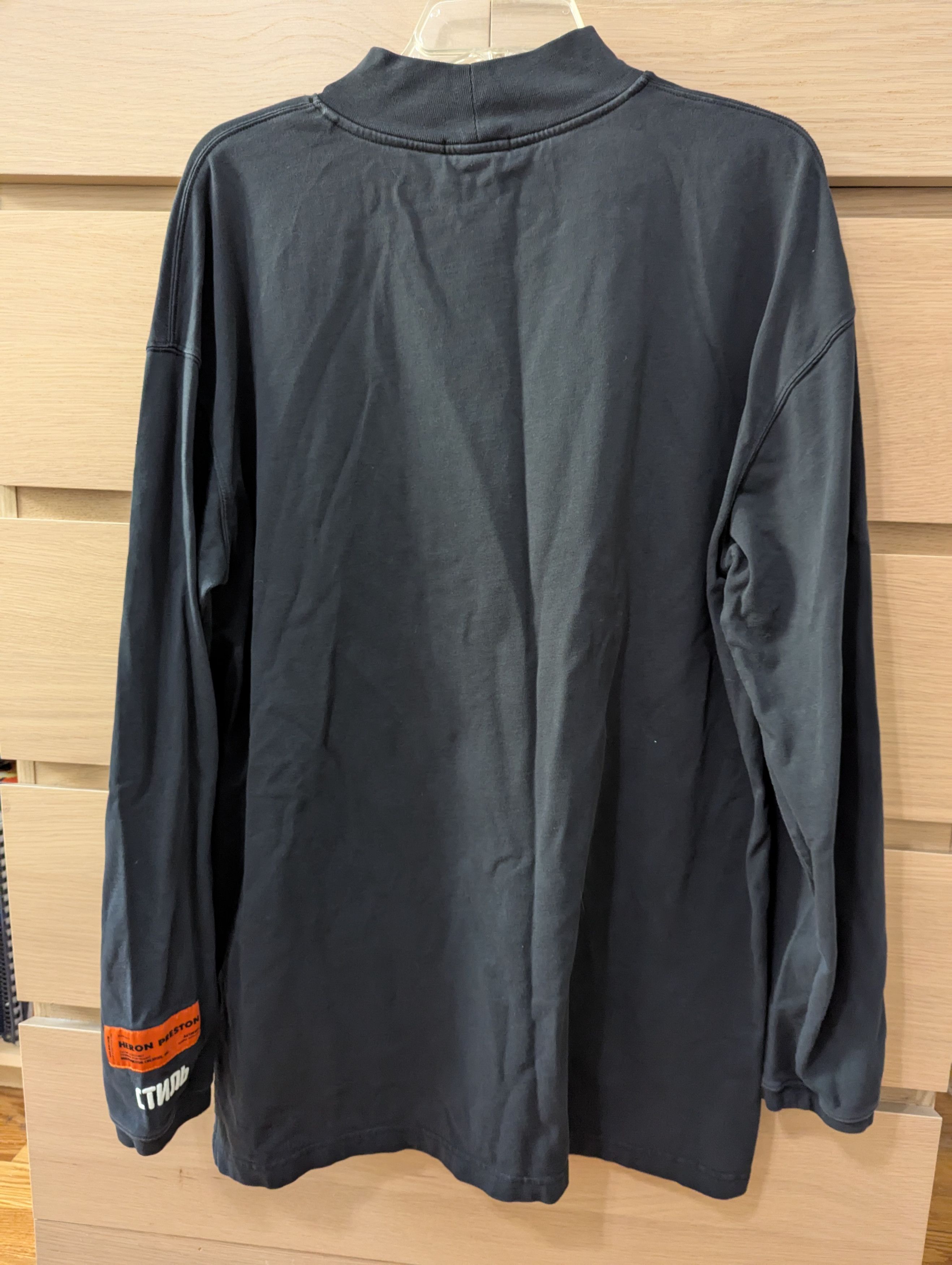 Heron Preston Heron Preston Style Russian Mock Neck Long Sleeve Shirt Size US M / EU 48-50 / 2 - 4 Thumbnail
