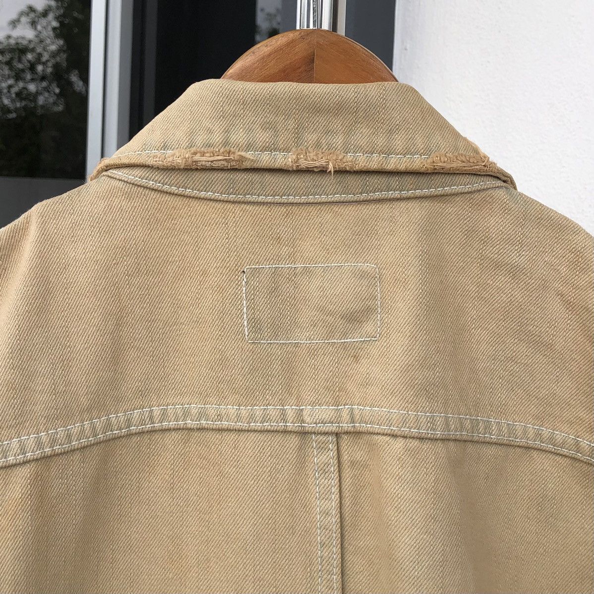PPFM Vintage PPFM Japanese designer distressed denim jacket Size US M / EU 48-50 / 2 - 17 Thumbnail