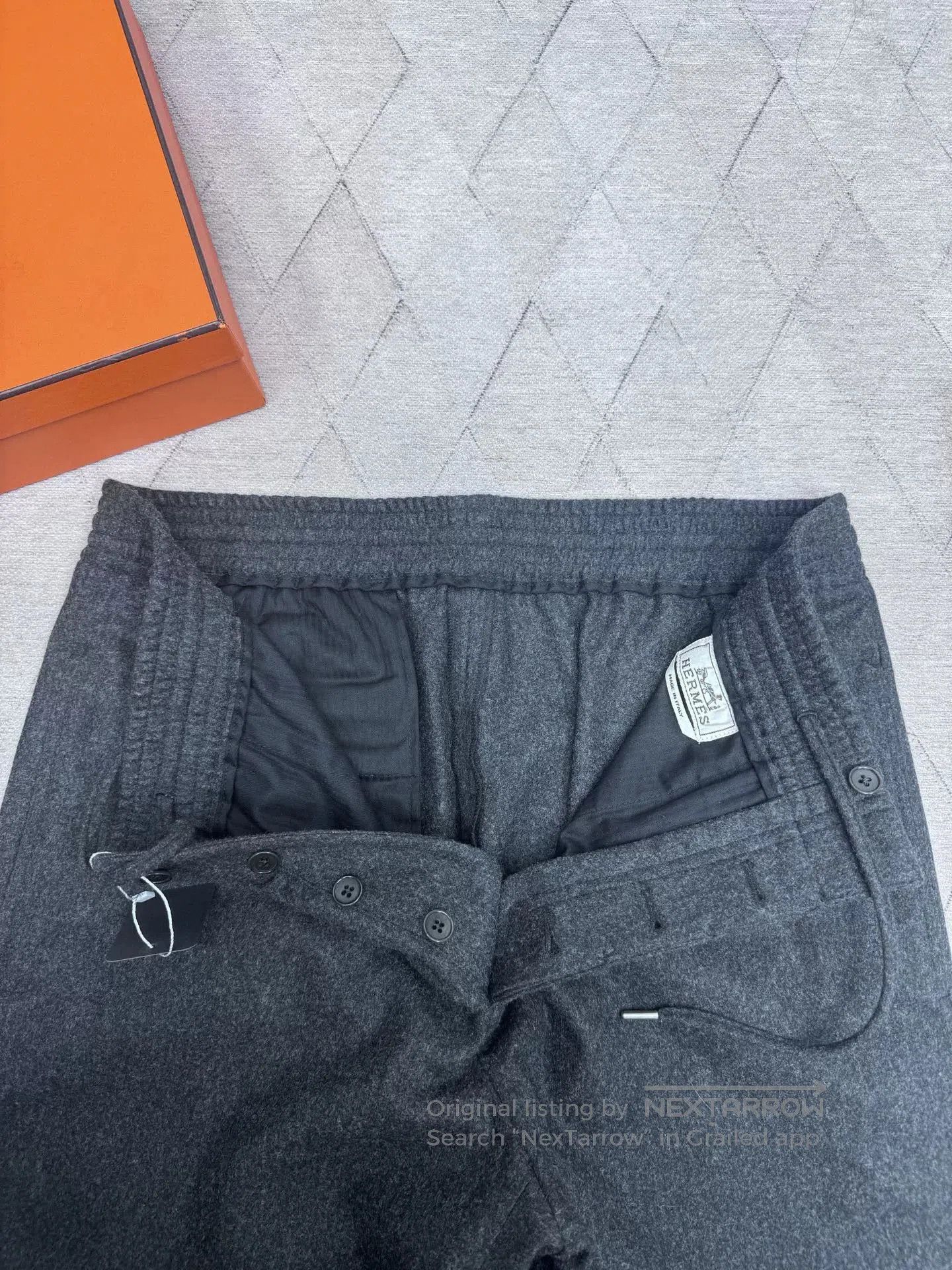 Hermes Hermes Autumn Winter Wool Casual Pants. Size US 28 / EU 44 - 6 Thumbnail