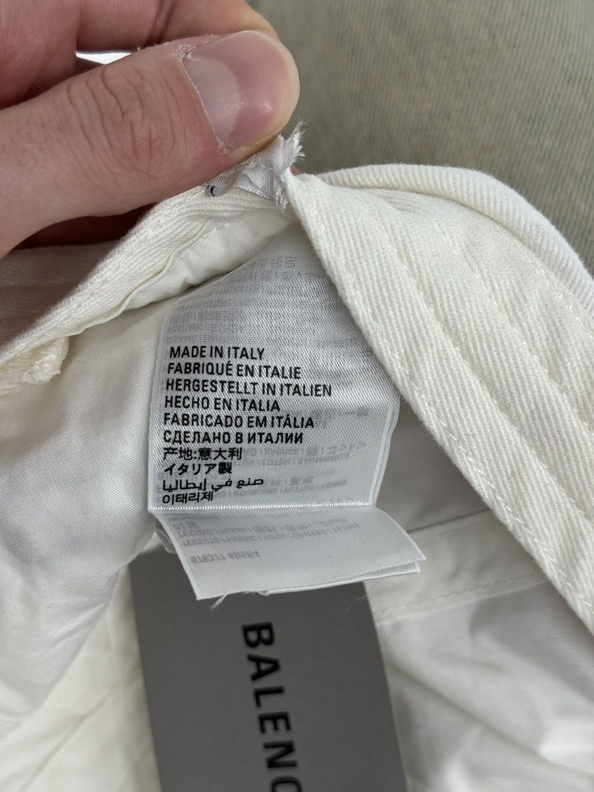 Balenciaga Balenciaga Baseball Cap Size ONE SIZE - 5 Thumbnail