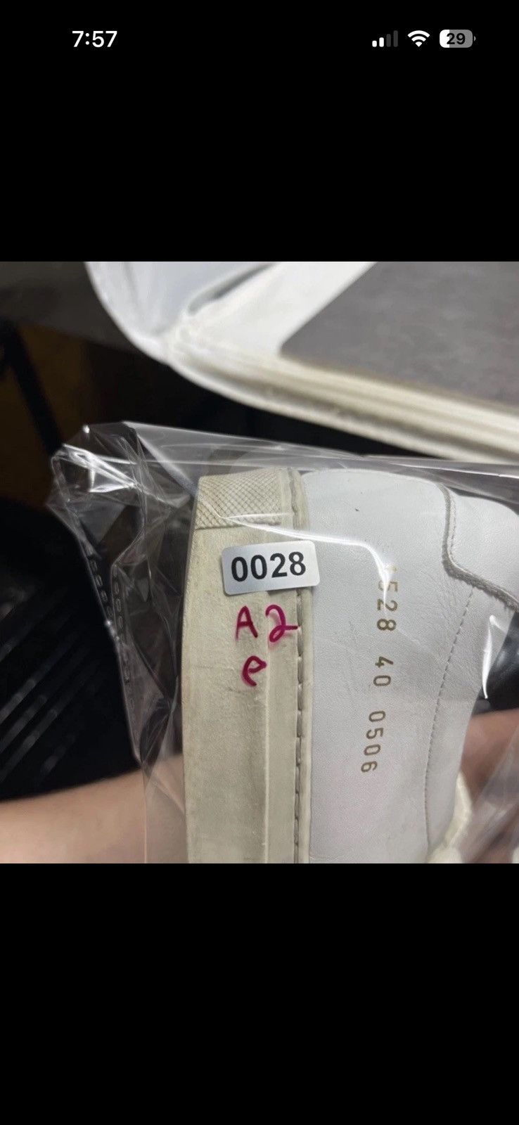 Common Projects Common Projects Achilles Low EU 40 Pre- Owned Size US 7.5 / EU 40-41 - 10 Thumbnail