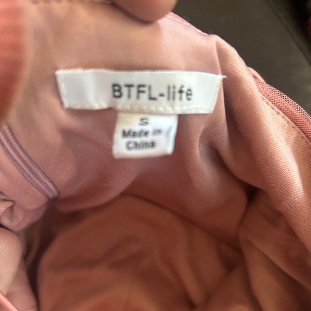BTFL Women's BTFL-life Dress Small Pink tulle Size S / US 4 / IT 40 - 8 Thumbnail
