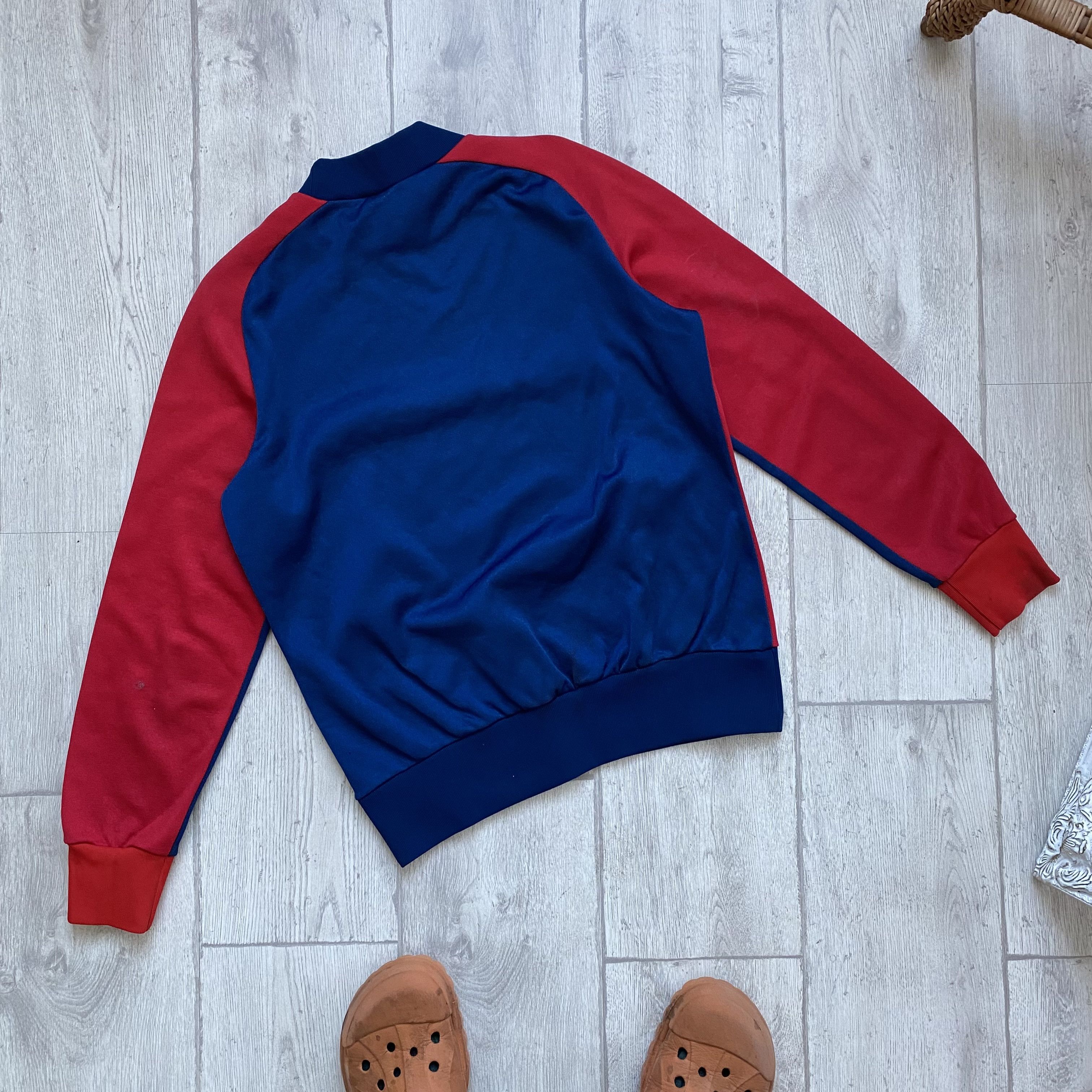 Adidas 🔥 CRAZY Vintage 70s Adidas Swetshirt velour logo Size US XS / EU 42 / 0 - 10 Thumbnail