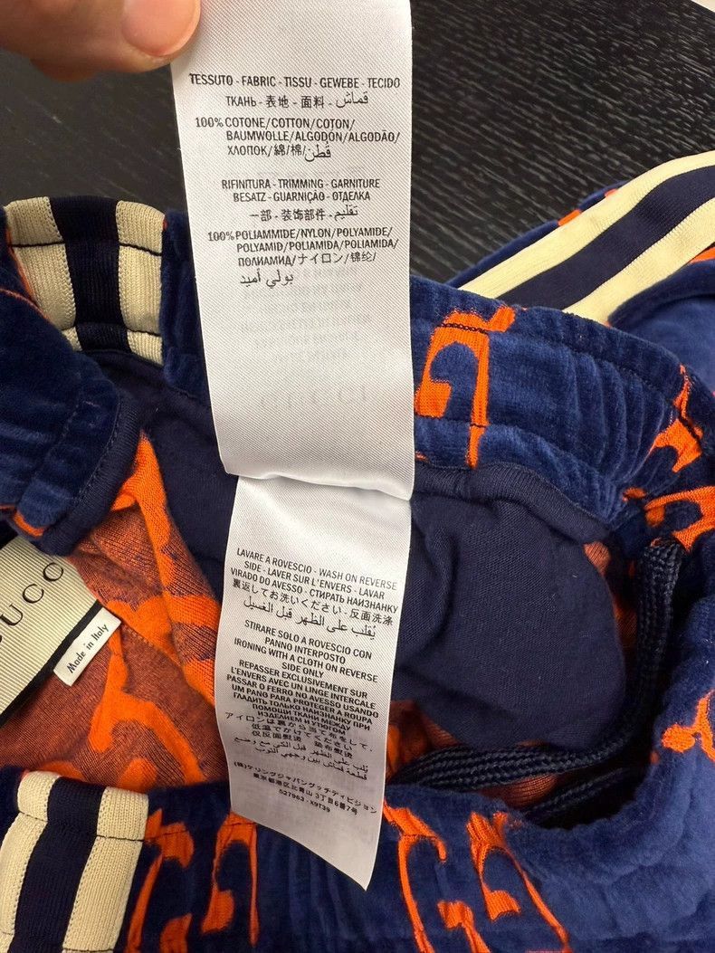 Gucci Gucci GG Velvet Print Basketball Shorts-2505 Size US 32 / EU 48 - 6 Thumbnail