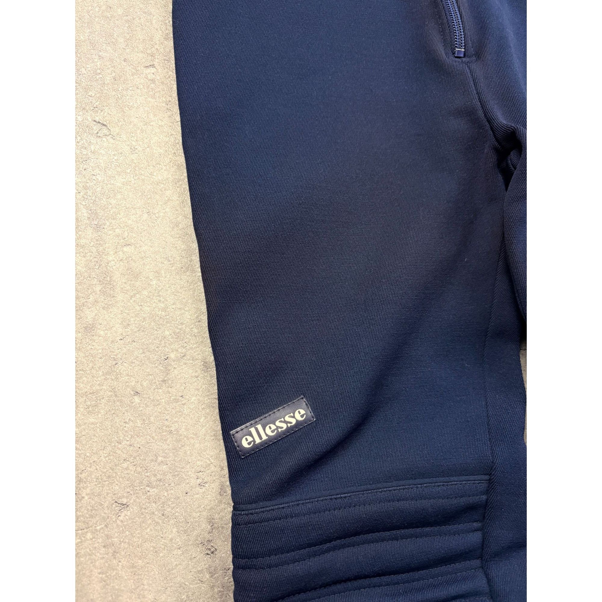 Ellesse VTG Ellesse Italy Women's Ski Bib Salopettes Navy Blue 1968 Size 25" / US 0 / IT 36 - 3 Thumbnail