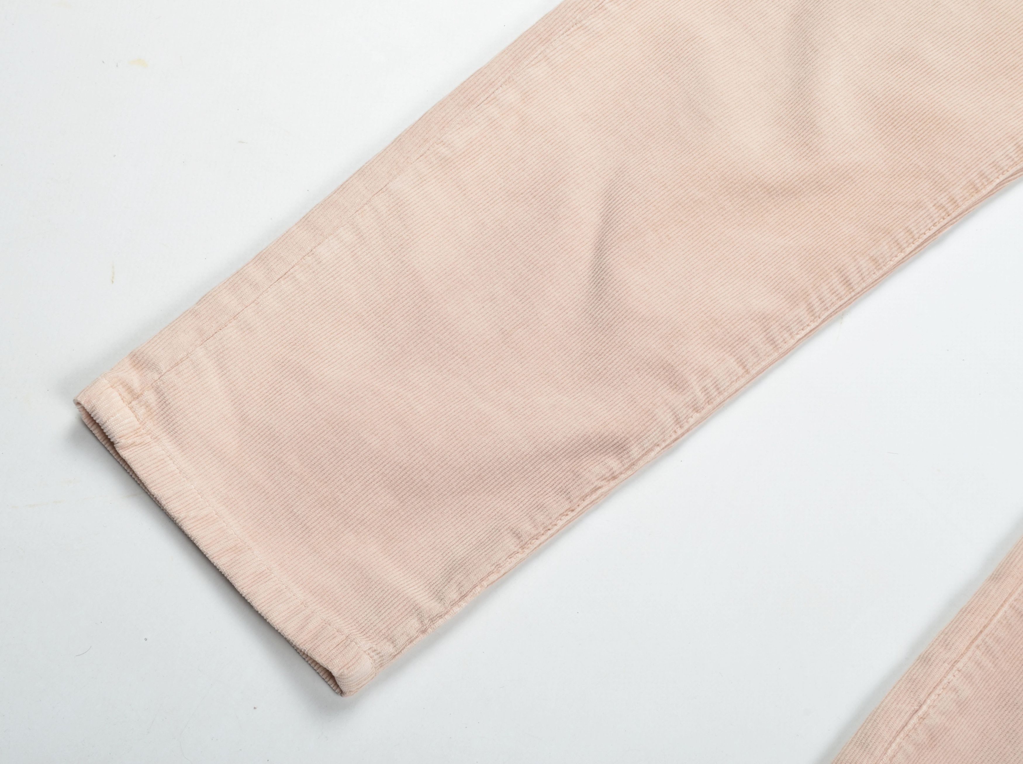 Brunello Cucinelli Brunello Cucinelli Corduroy Blush Beige Pants Size 32" / US 10 / IT 46 - 4 Thumbnail