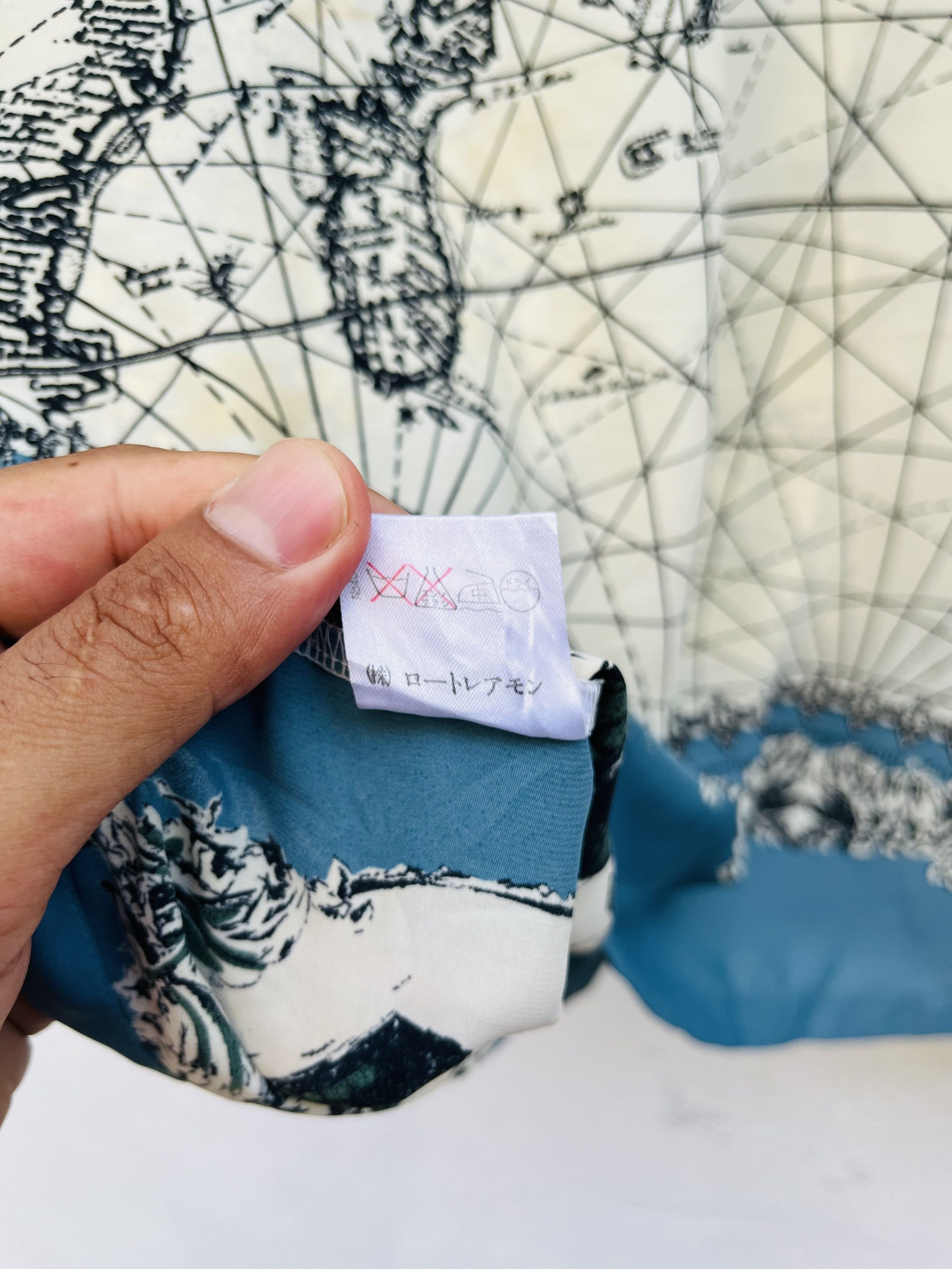 Japanese Brand × Vintage Vintage Lautreamont Map Italian Designer Fashion Style Size US M / EU 48-50 / 2 - 12 Thumbnail