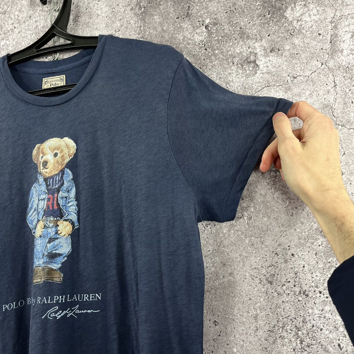 Polo Ralph Lauren Polo Bear by Ralph Lauren Vintage T-Shirt Big Logo Y2K Sz XL Size US XL / EU 56 / 4 - 4 Thumbnail