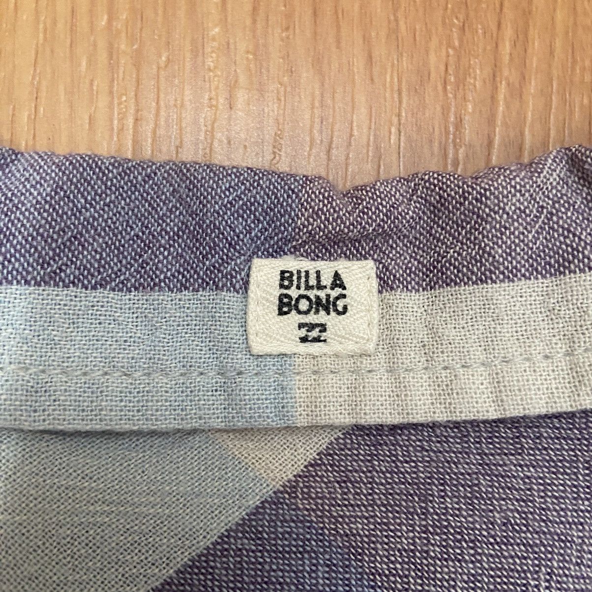 Billabong Billabong Pastel Plaid Surfer Button Up Shirt Women’s Large Size L / US 10 / IT 46 - 6 Thumbnail
