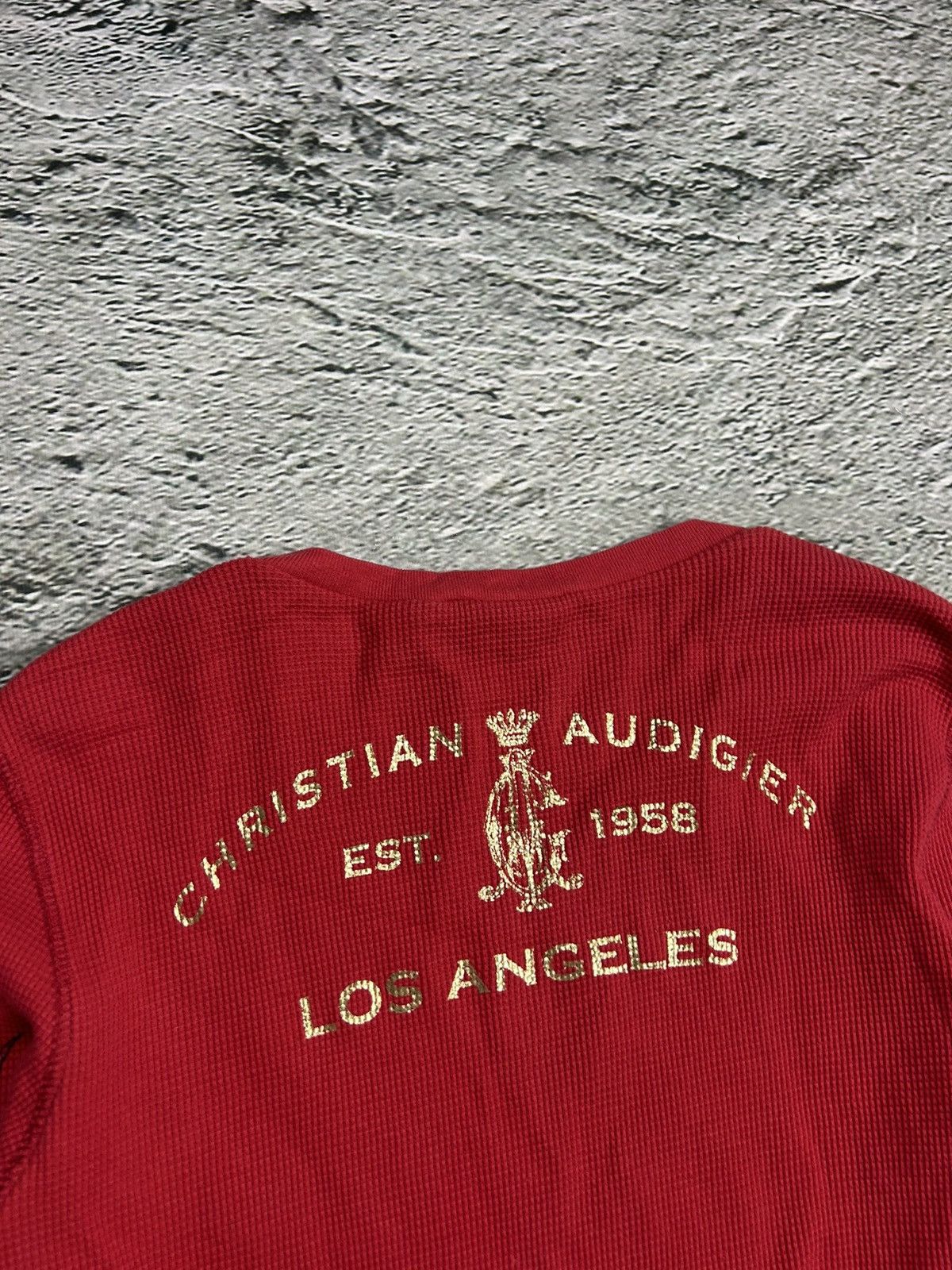 Christian Audigier × Ed Hardy × Vintage Ed Hardy Christian Audigier vintage longsleeve red skull Size S / US 4 / IT 40 - 9 Thumbnail