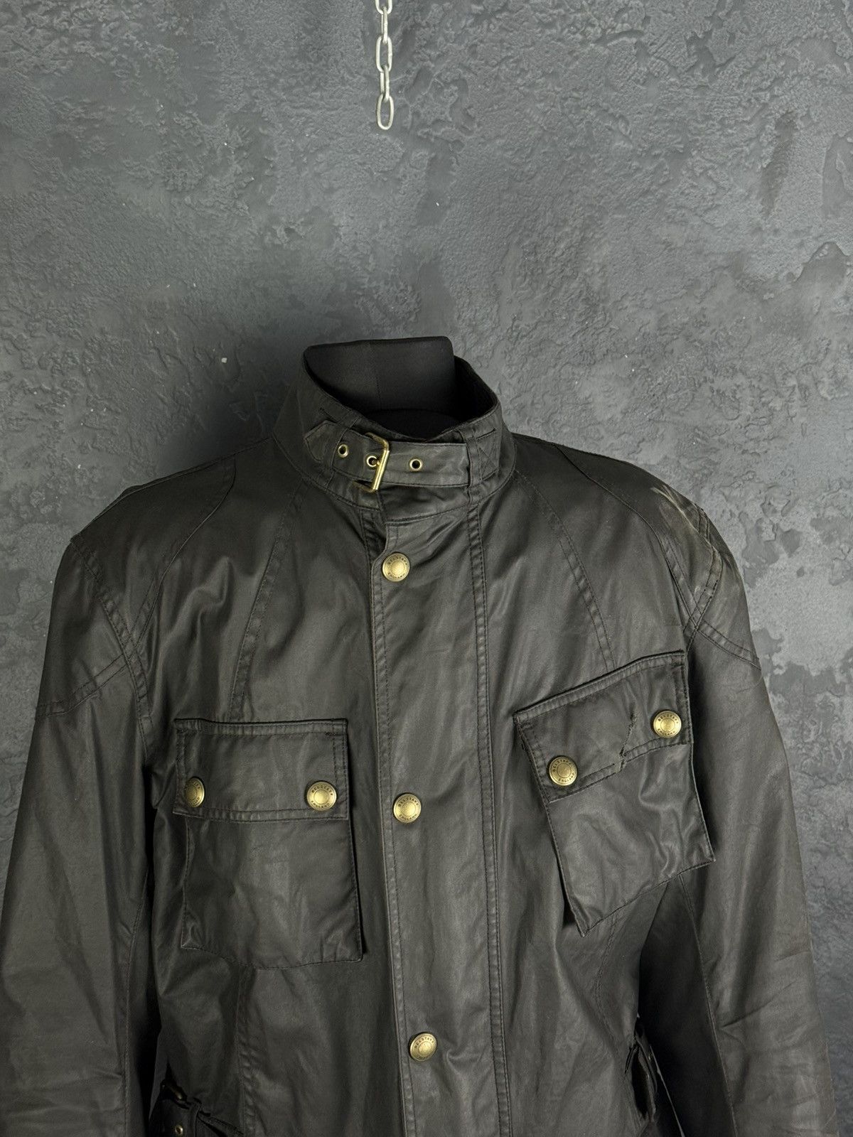 Belstaff Belstaff Crosby Motorcycle Waxed Vintage Jacket Men’s Size L Size US L / EU 52-54 / 3 - 6 Thumbnail
