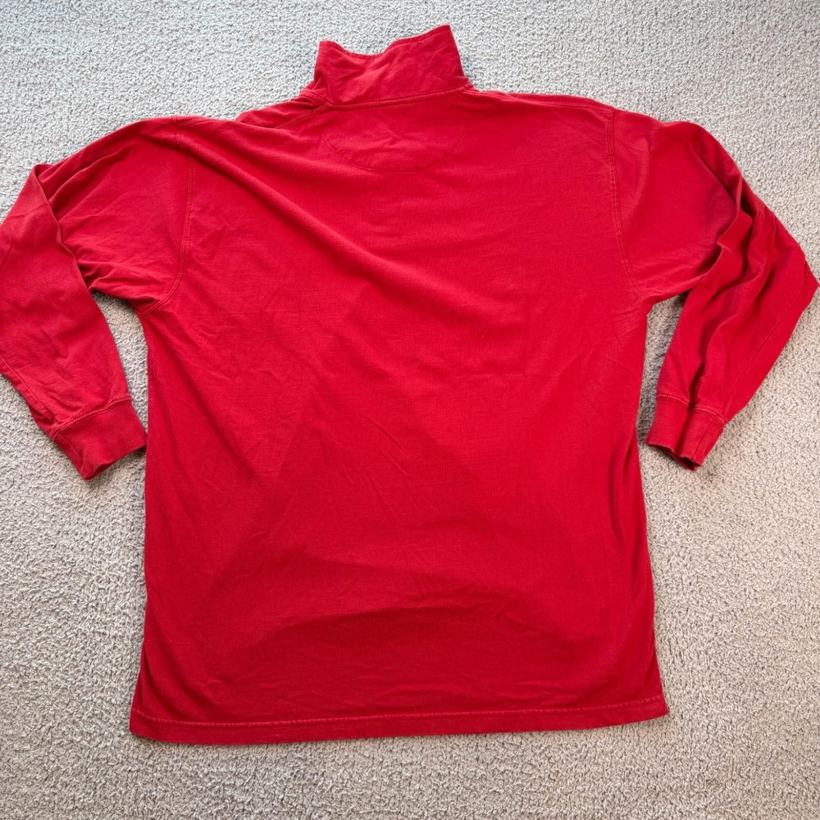 Other Georgia Bulldogs Red Long Sleeve Polo Shirt Mens XL Rugby Size US XL / EU 56 / 4 - 5 Thumbnail