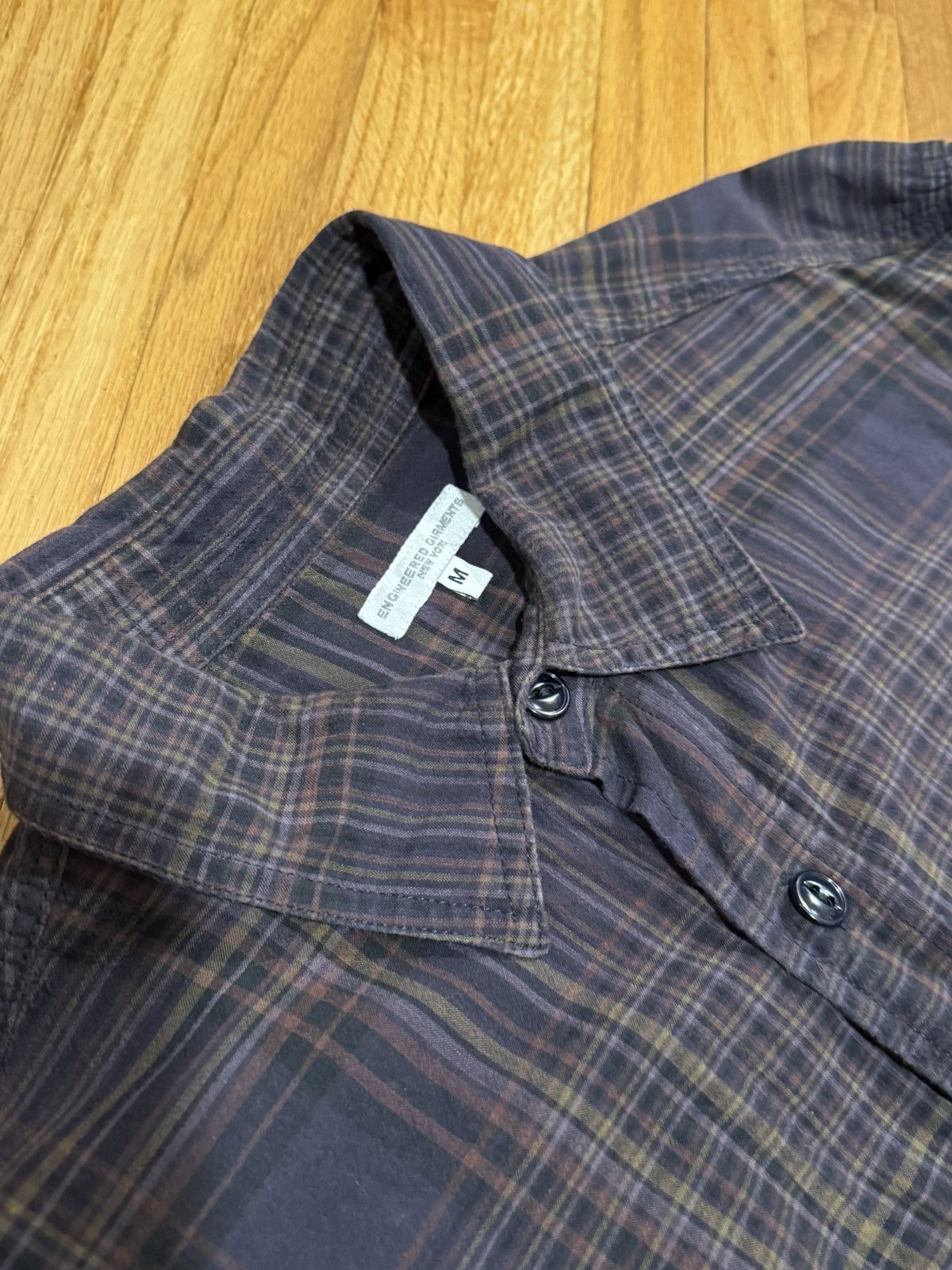 Engineered Garments Engineered Garments Work Shirt Navy Plaid Size US M / EU 48-50 / 2 - 3 Thumbnail