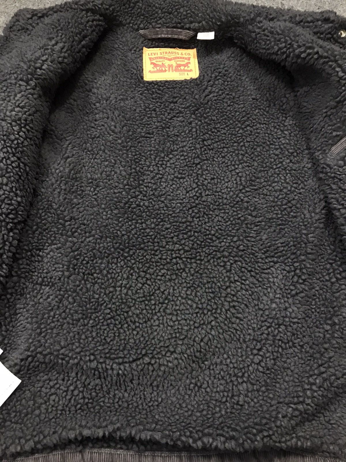 Japanese Brand Vtg Levi’s Strauss Sherpa Jacket Corduroy Distressed Design Size US L / EU 52-54 / 3 - 12 Thumbnail