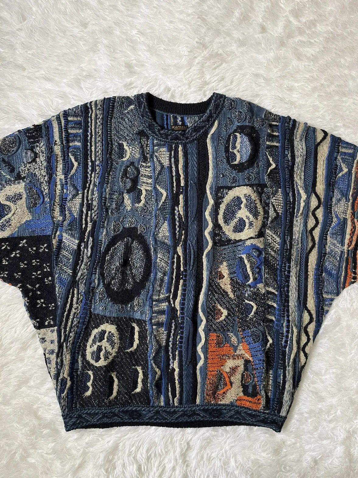 Kapital Kapital 7G Knit Gaudy Boro Sweater Size US L / EU 52-54 / 3 - 2 Thumbnail