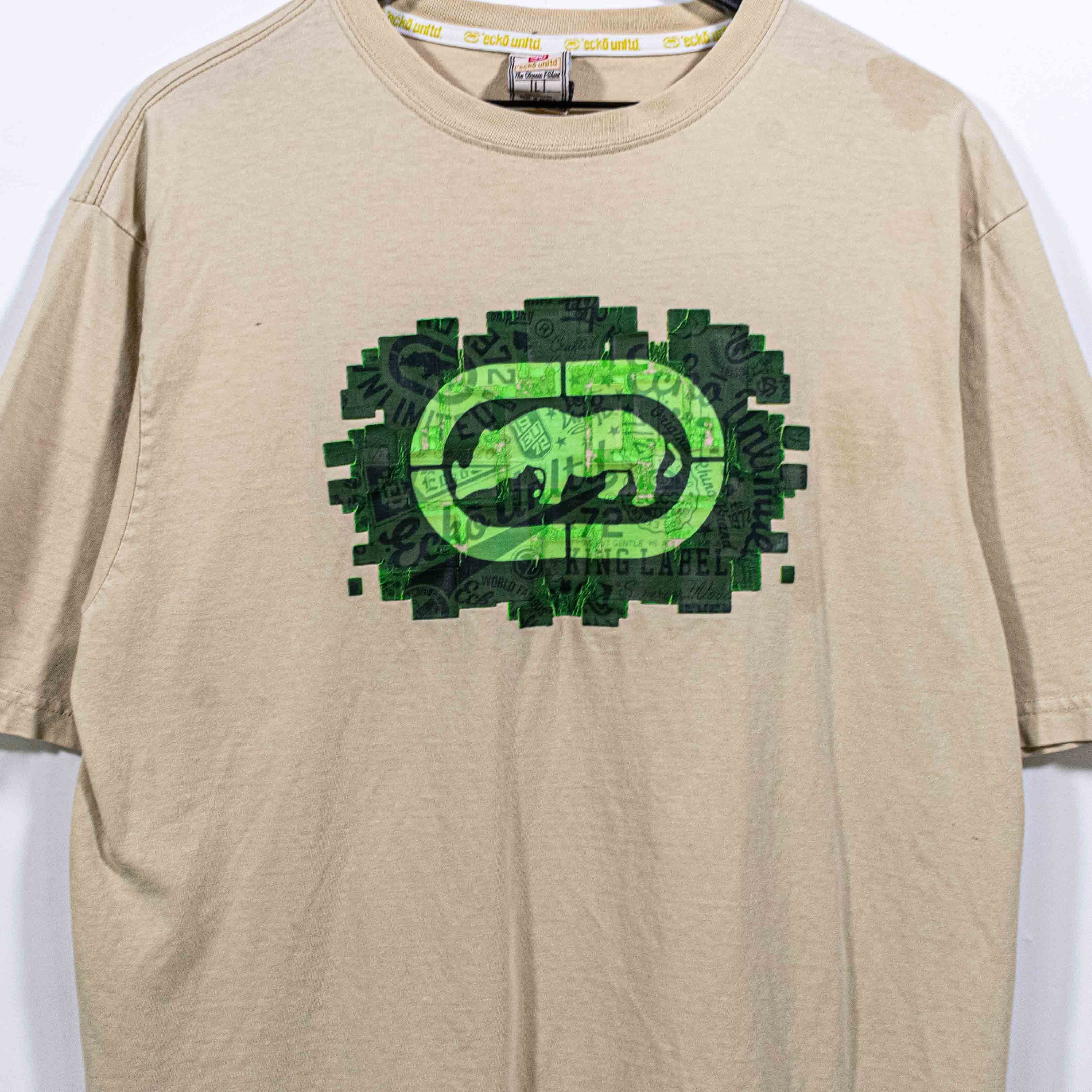 Ecko Unltd. Ecko Unltd Rhino Logo T-Shirt Y2K Hip Hop Streetwear Skate Size US L / EU 52-54 / 3 - 3 Thumbnail