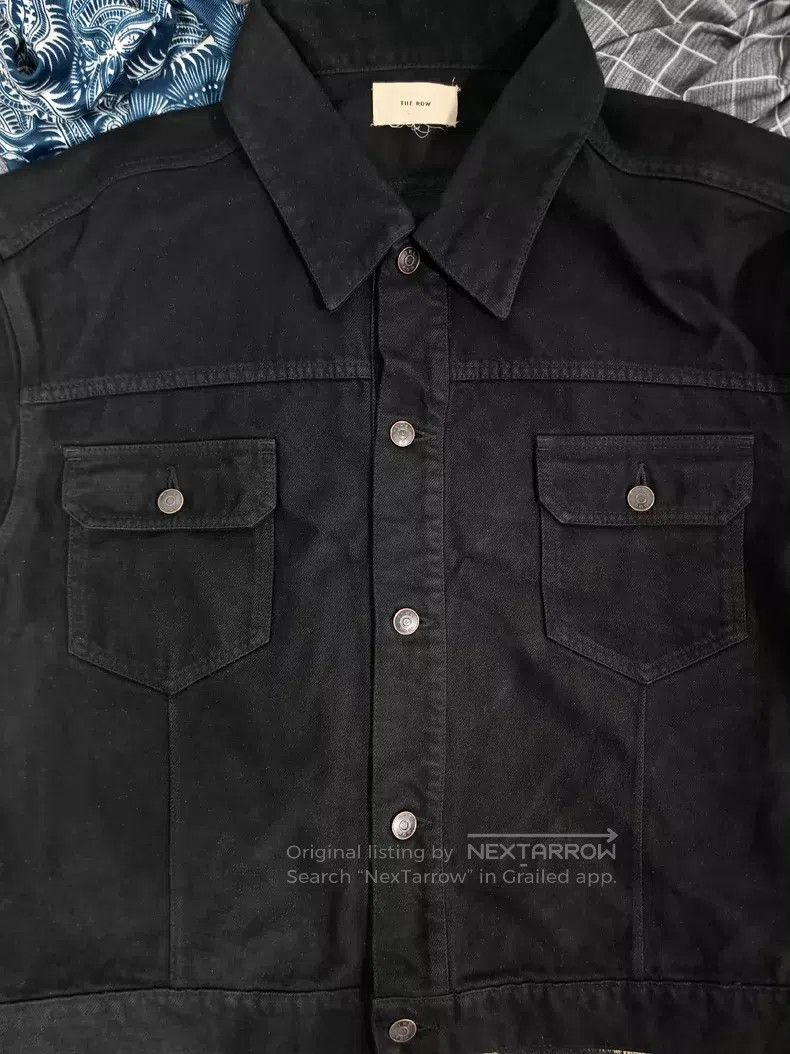 The Row The Row Black denim jacket jacket Size US S / EU 44-46 / 1 - 2 Thumbnail
