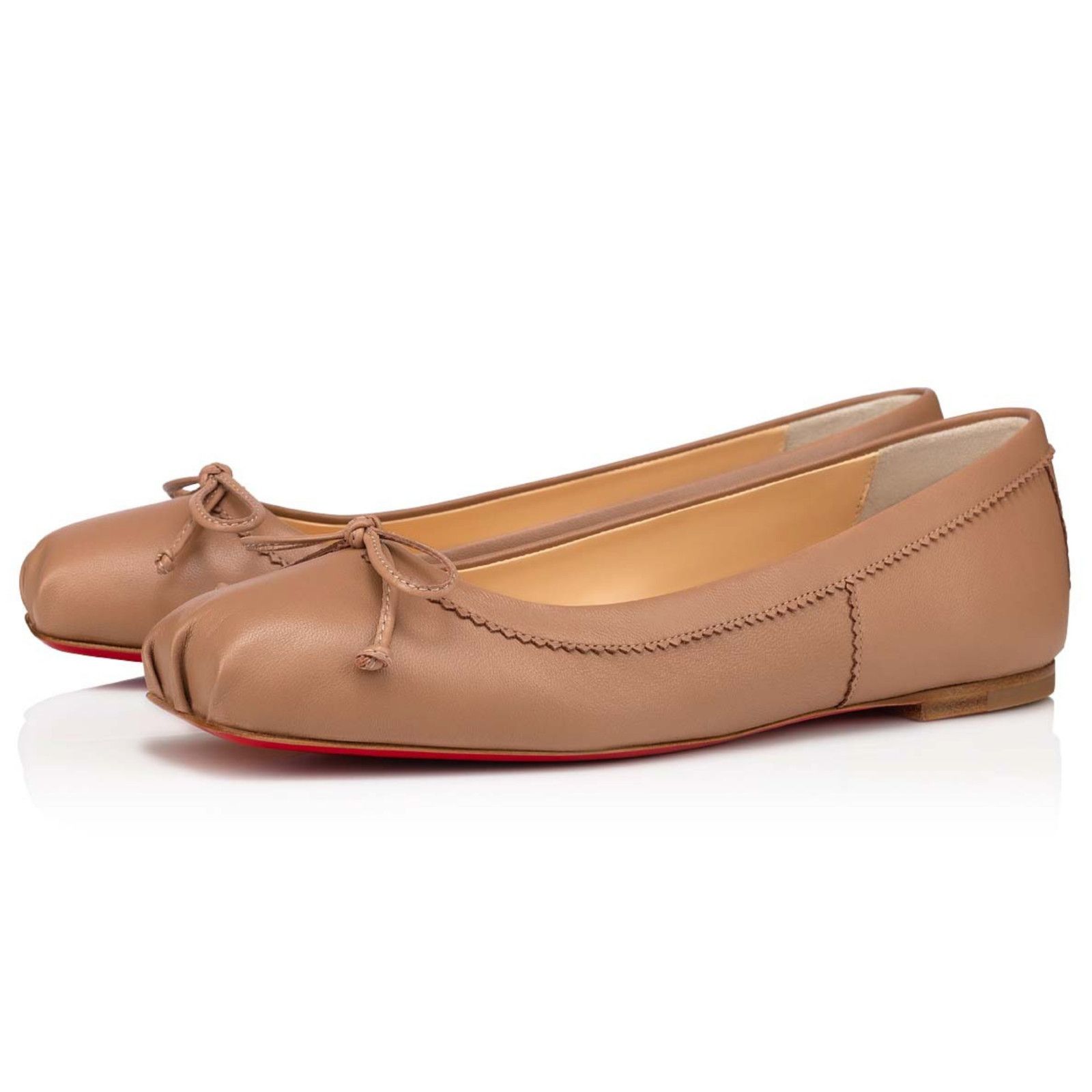 Christian Louboutin Christian Louboutin Mamadrague Flat Nude Blush Beige Size US 11.5 / IT 41.5 - 1 Thumbnail