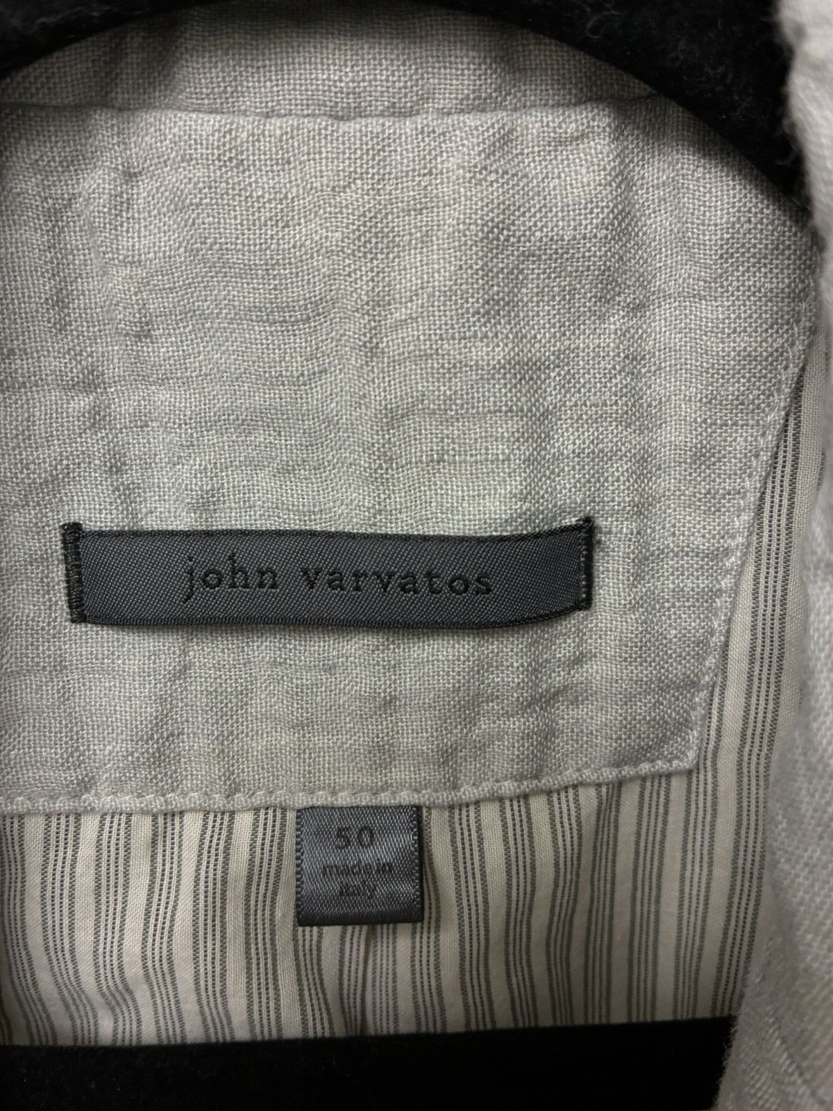 John Varvatos Crinkled Single-Button Jacket EU 50 USA 40 Size US M / EU 48-50 / 2 - 8 Thumbnail