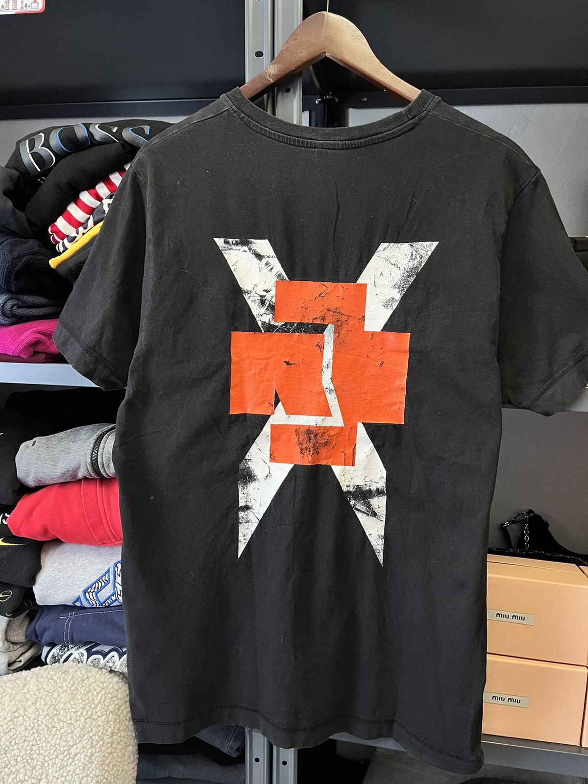 Band Tees Vintage Rammstein T-shirt Size US L / EU 52-54 / 3 - 3 Thumbnail