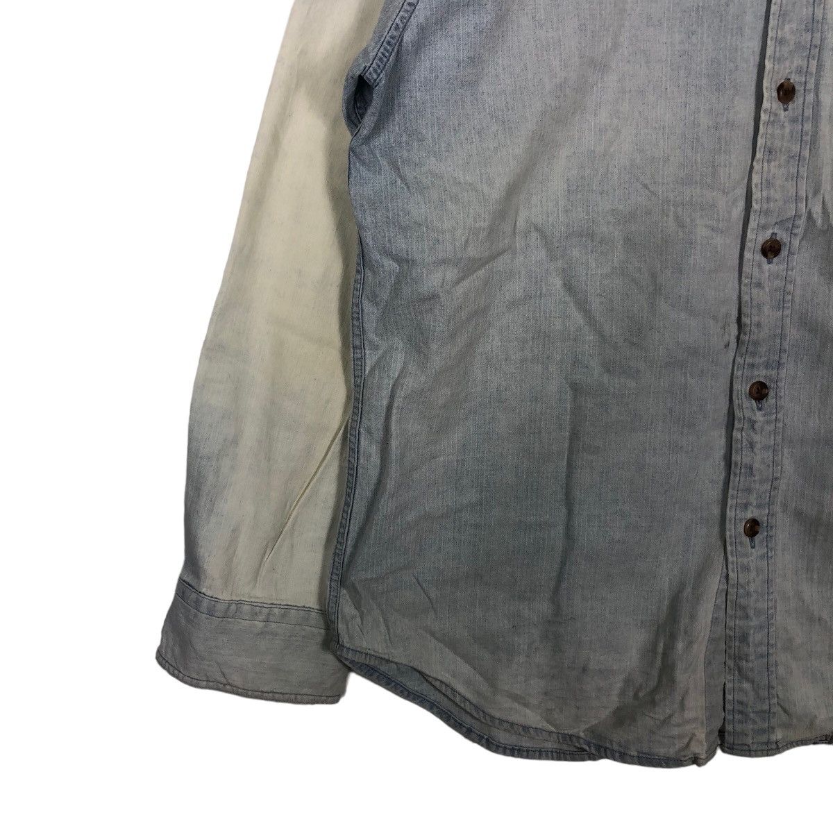 Japanese Brand 🔥90’s Vintage Chambray Shirts Chaps Denim Size US L / EU 52-54 / 3 - 4 Thumbnail