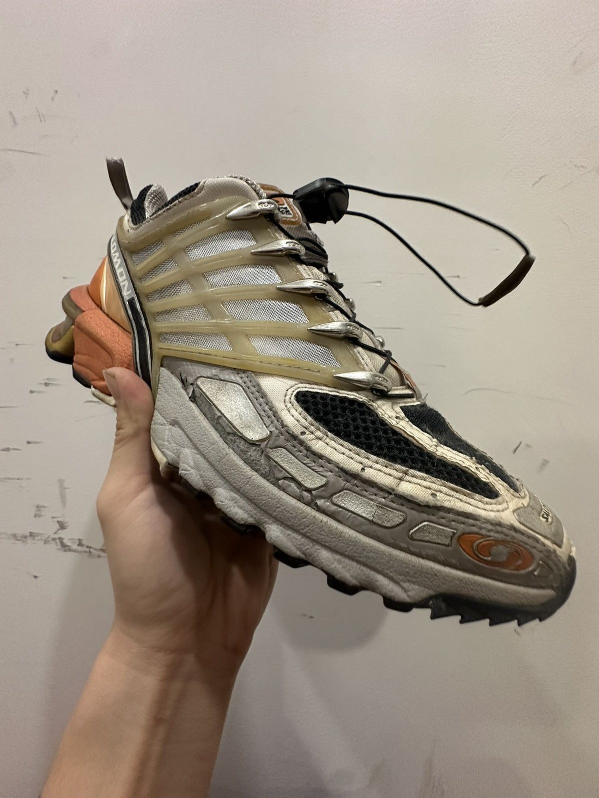 Salomon Salomon Whire Orange Original Vintage Size US 9 / EU 42 - 3 Thumbnail