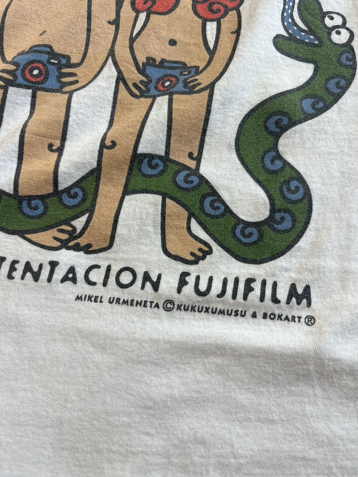Fujifilm Vntage TENTACION FUJI FILM Promo 00’s Funny Tshirt Size US L / EU 52-54 / 3 - 6 Thumbnail