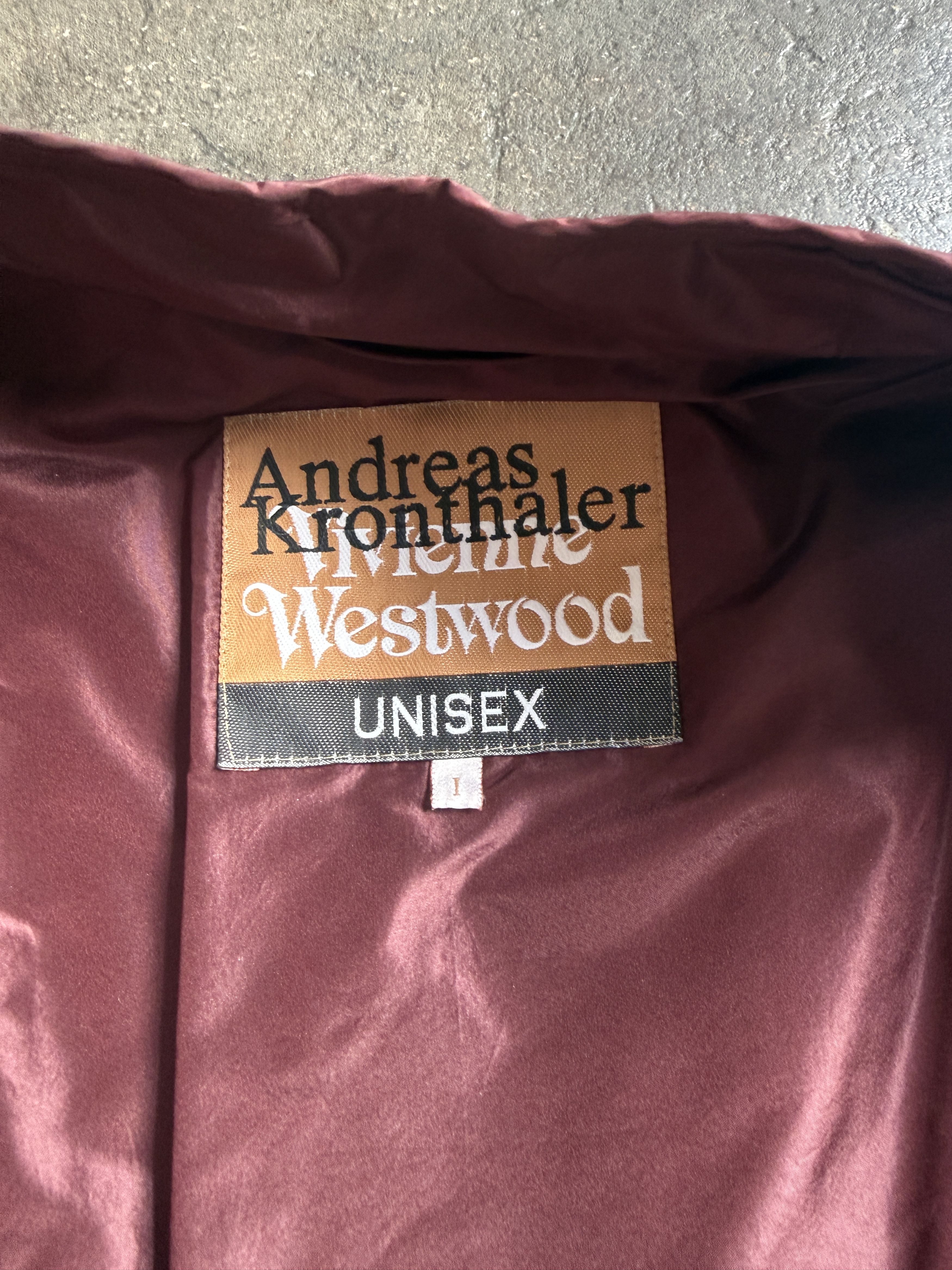 Vivienne Westwood 2017 2k$+ Andreas Kronthaler Padded Purple Jacket Size S / US 4 / IT 40 - 11 Thumbnail