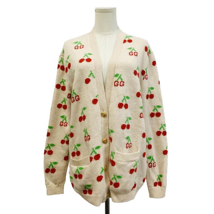 Gucci Gucci Cherry GG Cardigan Size M Size M / US 6-8 / IT 42-44 - 1 Thumbnail