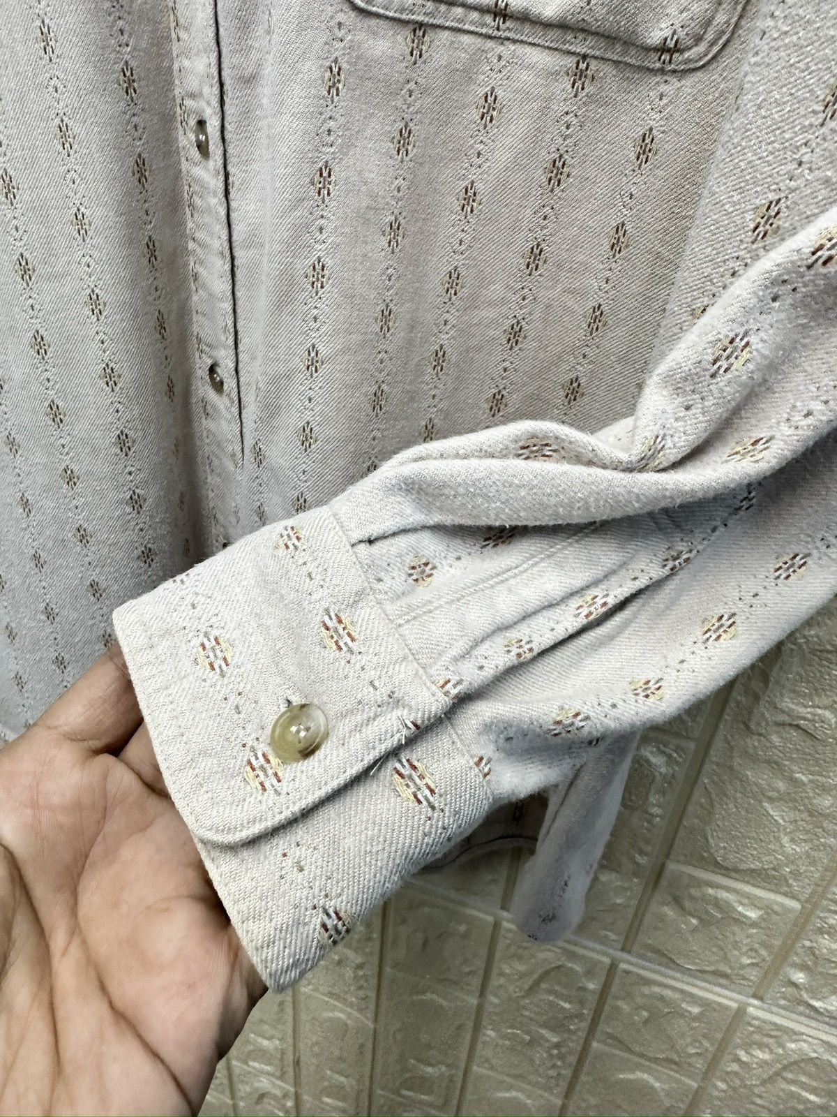 Nigel Cabourn Rare Nigel Cabourn Vintage Flannel Corduroy Patchwork MJ111 Size US M / EU 48-50 / 2 - 7 Thumbnail