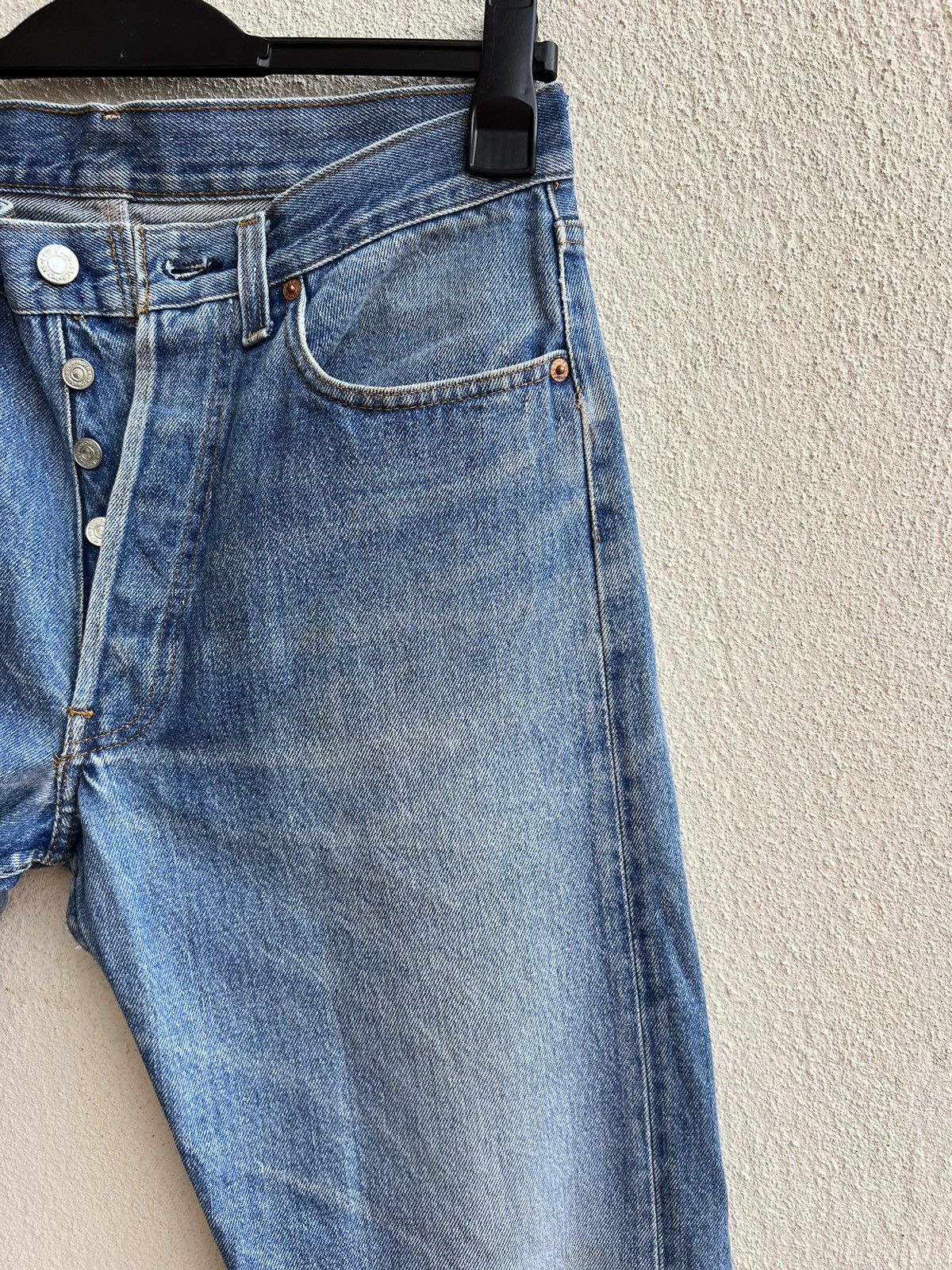 Vintage 80s Levi’s 501 Fade Denim Jeans