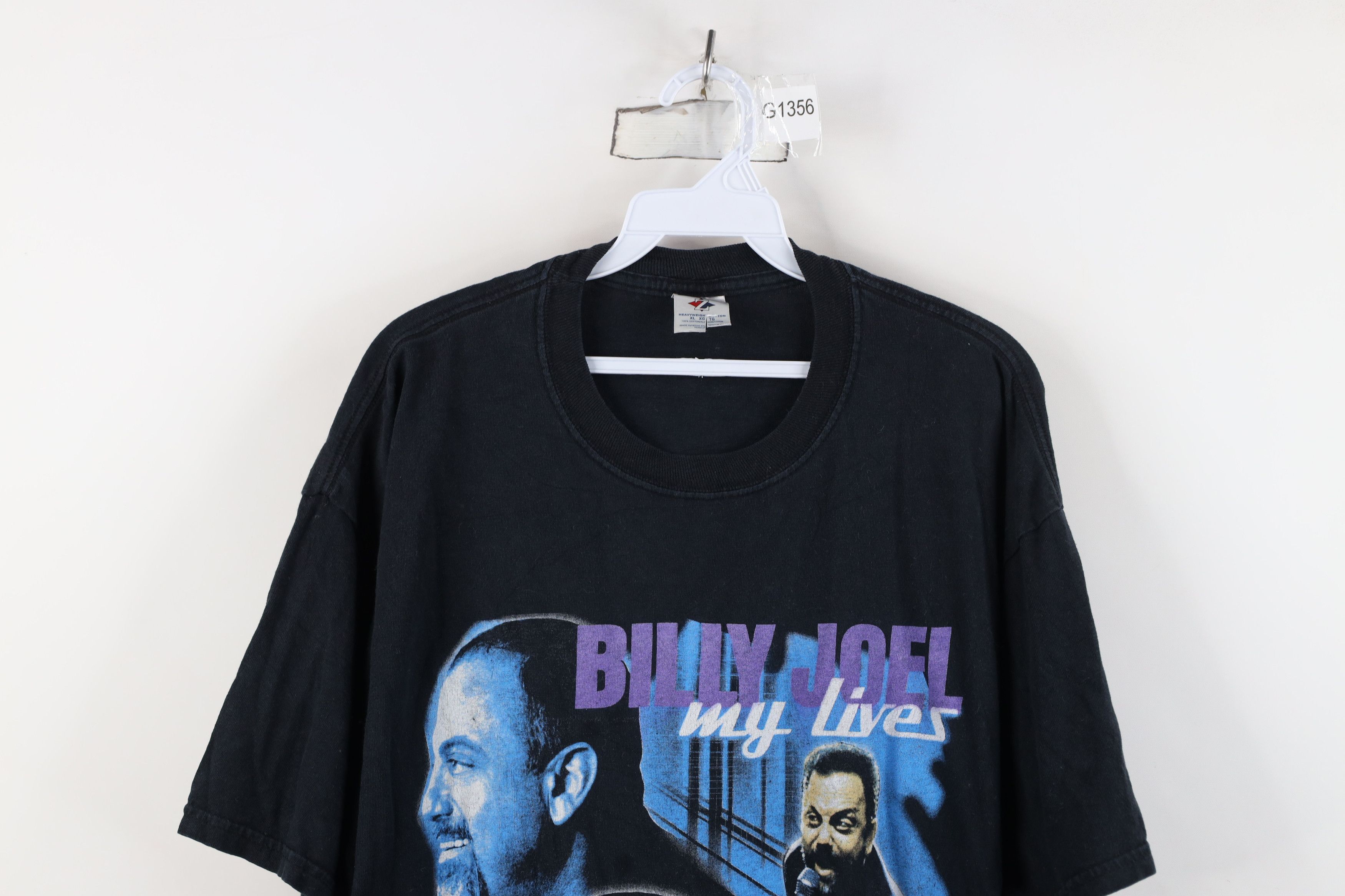 Vintage Vintage Y2K 2006 My Lives Tour Billy Joel Band T-Shirt Black Size US XL / EU 56 / 4 - 2 Thumbnail