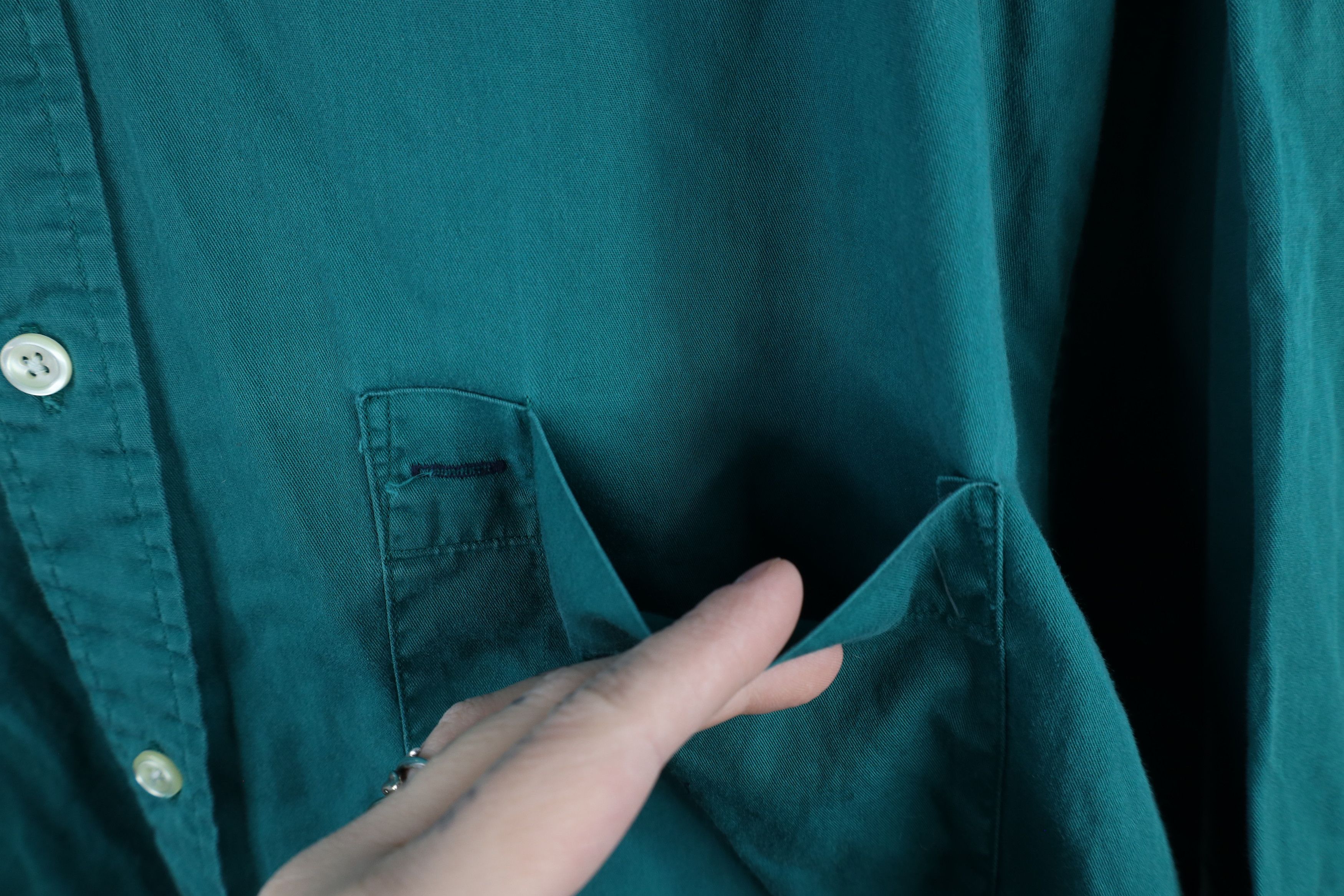 Nautica × Vintage Vintage 90s Nautica Short Sleeve Collared Button Down Shirt Size US XL / EU 56 / 4 - 5 Thumbnail