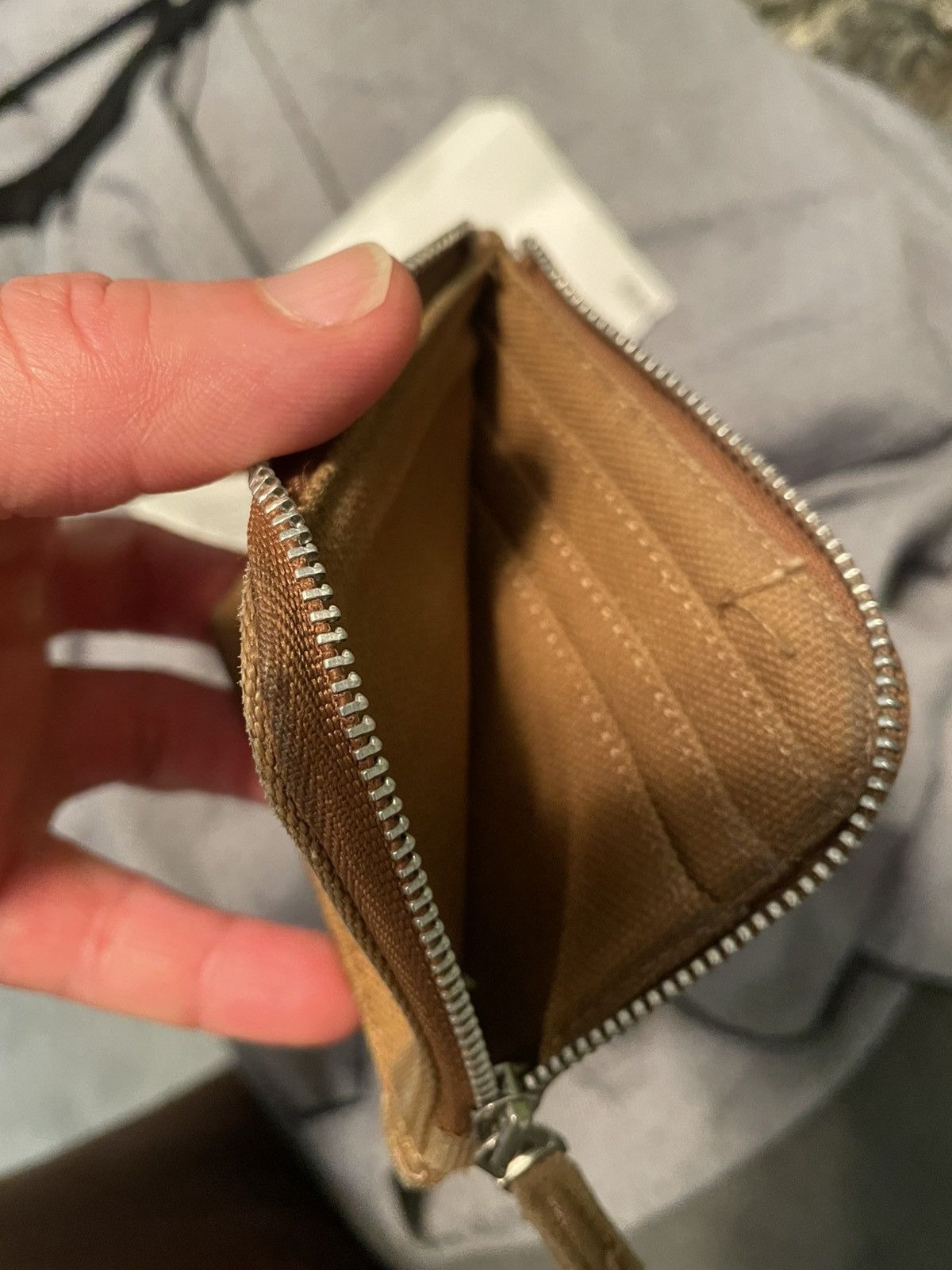 Carhartt Wip Canvas zip wallet Size ONE SIZE - 3 Thumbnail