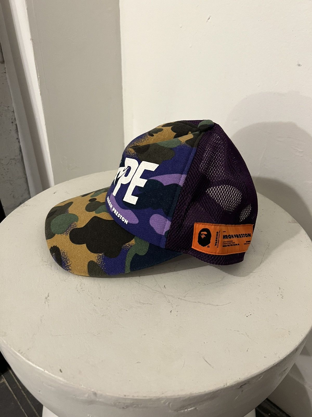Bape × Heron Preston Bape x Heron trucker hat Size ONE SIZE - 2 Thumbnail