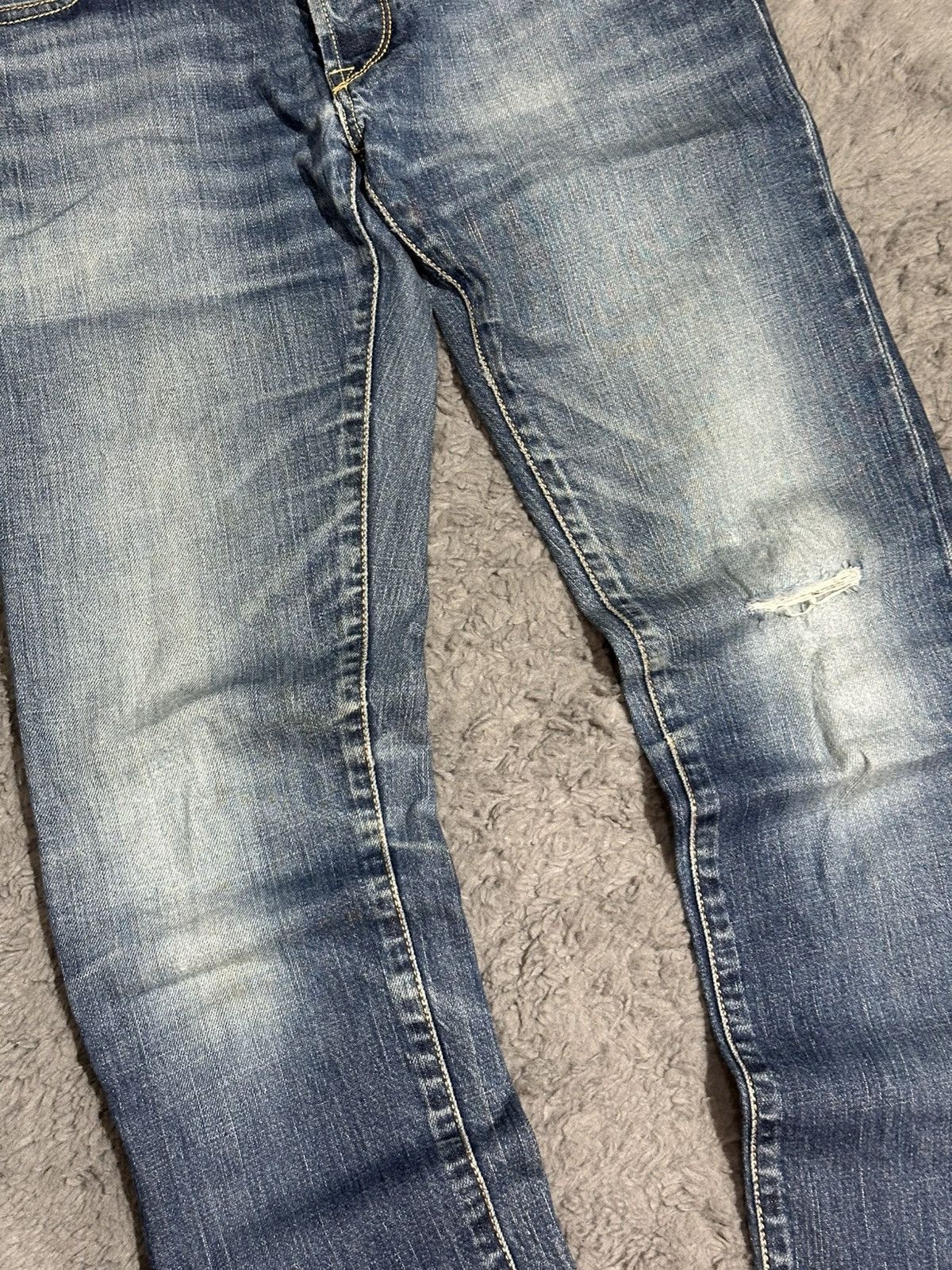 Other Vintage Sartoria Tramarossa "Leonardo" Selvedge Denim Pants Size US 31 - 4 Thumbnail