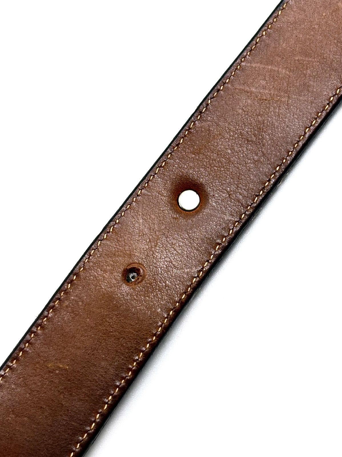 Brighton Brighton Leather Belt w/ Ornate Silver Hardware Size ONE SIZE - 19 Thumbnail