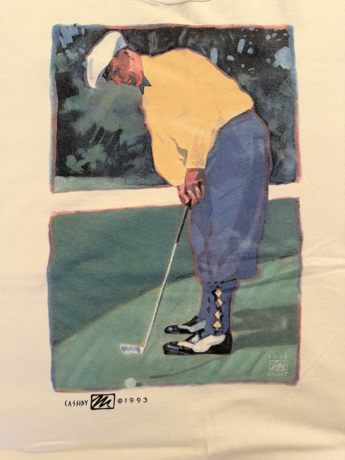 Vintage Vintage Cassidy 1993 Golf T-Shirt Size US L / EU 52-54 / 3 - 5 Thumbnail