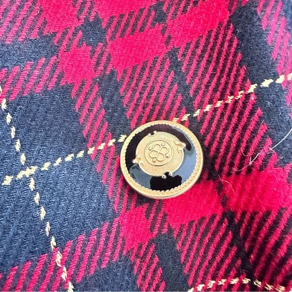 JH Collectibles Vintage JH Collectibles 100% Wool Red and Black Plaid Double Size XXL / US 16-18 / IT 52-54 - 6 Thumbnail