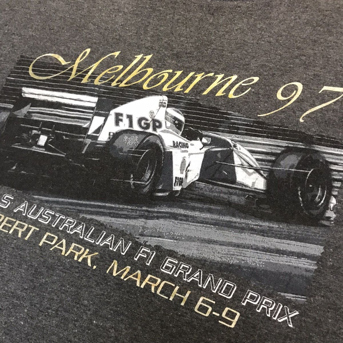 Formula 1 × Vintage VINTAGE FORMULA 1 MELBOURNE AUSTRALIA 1997 RARE TEE Size US XL / EU 56 / 4 - 3 Thumbnail
