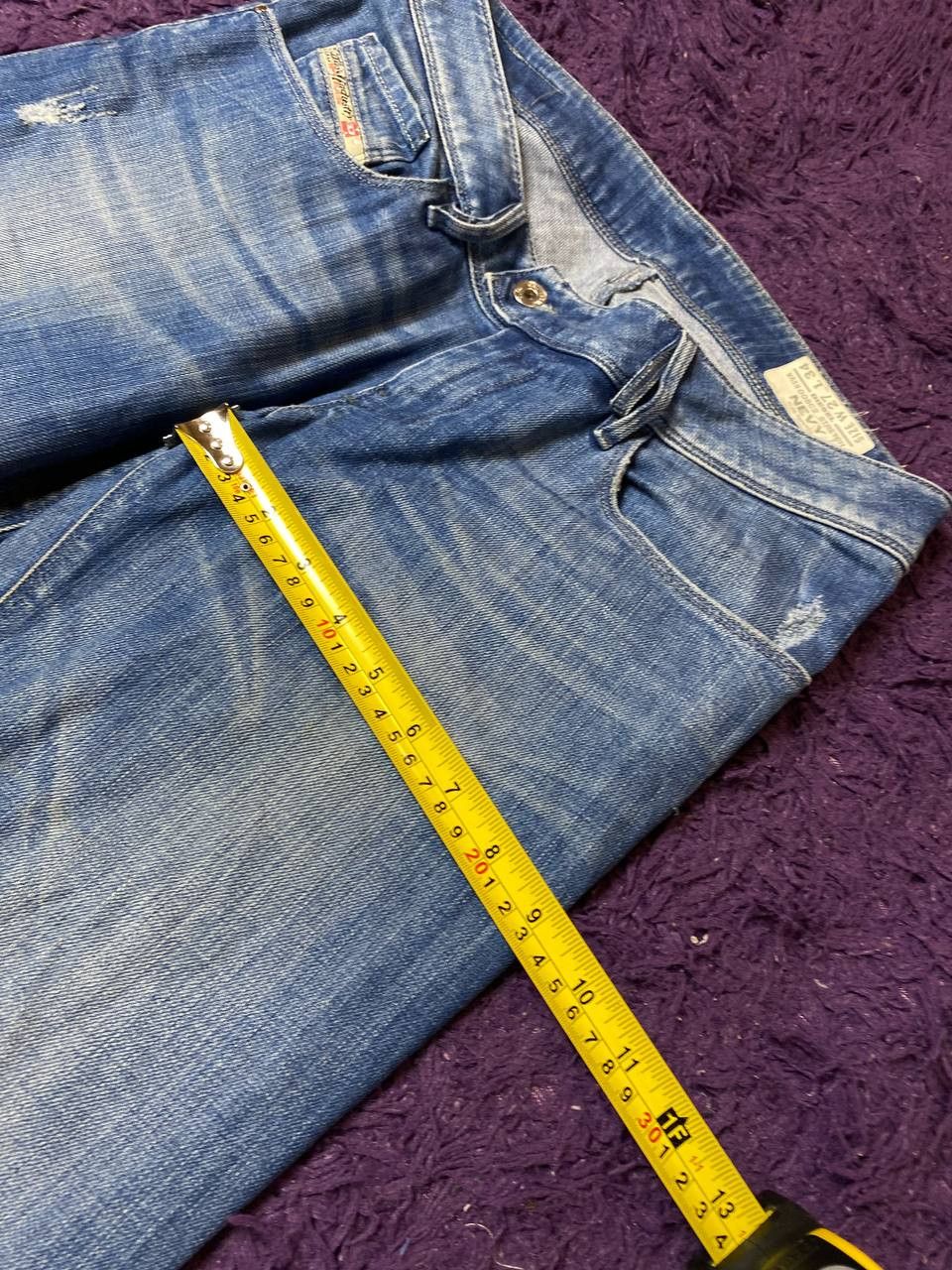 Diesel Vintage Y2K Diesel jeans denim streetwear style Size 27" / US 4 / IT 40 - 7 Thumbnail