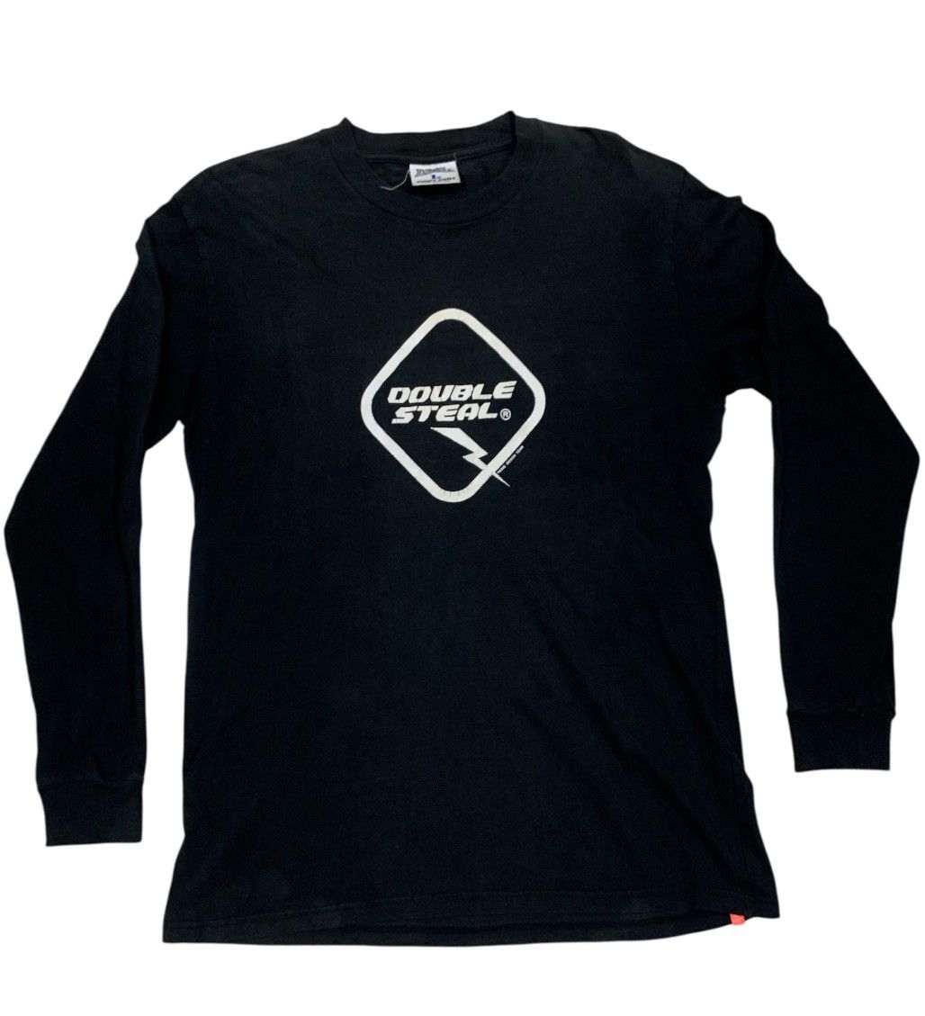 Japanese Brand Double Steal Long Sleeve Vintage Y2K Size US M / EU 48-50 / 2 - 1 Thumbnail