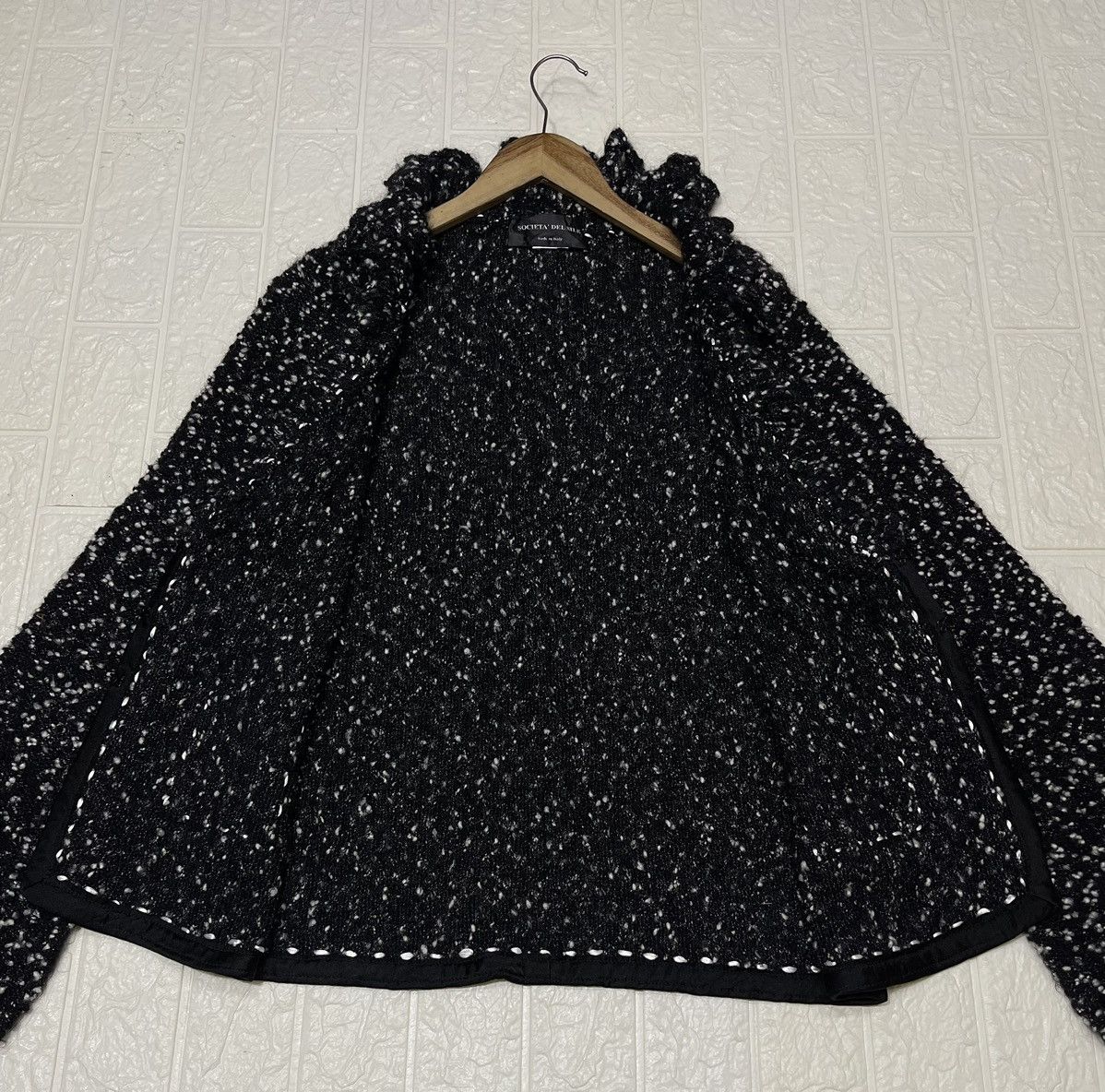 Japanese Brand Cardigan Sweater Societa ' Del Sile italy Size M / US 6-8 / IT 42-44 - 16 Thumbnail
